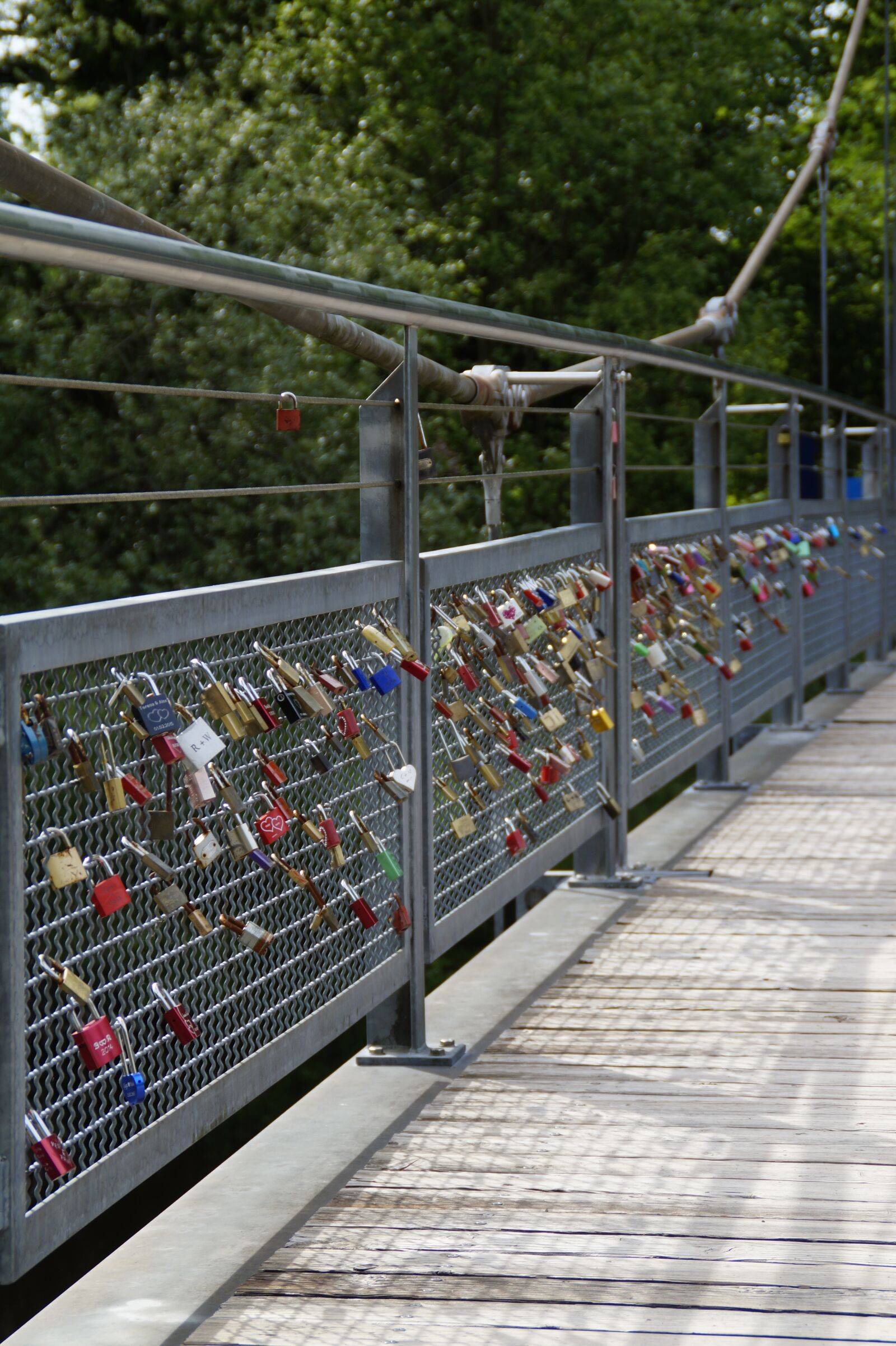 Sony SLT-A58 sample photo. Bridge, love locks, castles photography