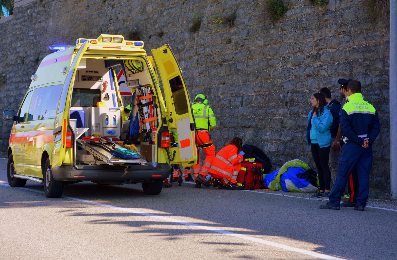 Nikon D7100 sample photo. Ambulance, rescue, emergency photography