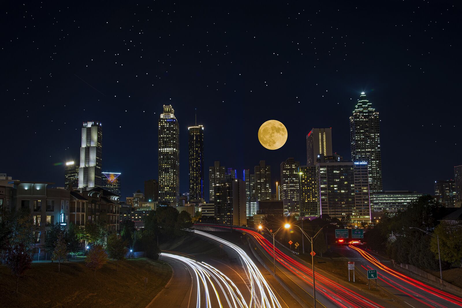Nikon D610 sample photo. Atlanta, georgia, downtown photography