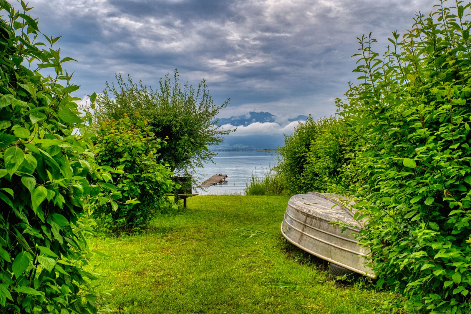 Nikon D7500 sample photo. Landscape, lake, chiemsee photography