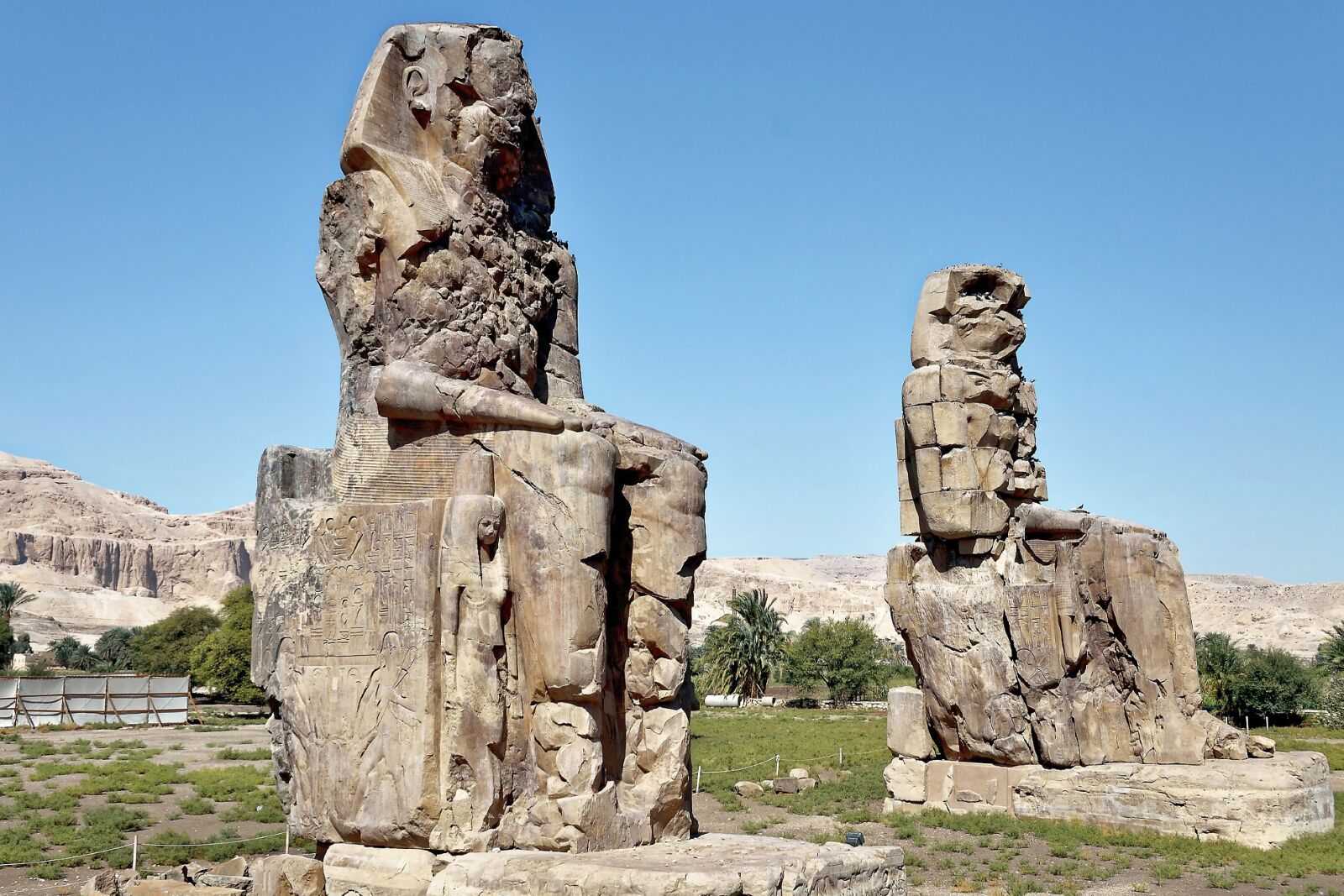 Nikon D7000 sample photo. Egypt, luxor, colossi of photography