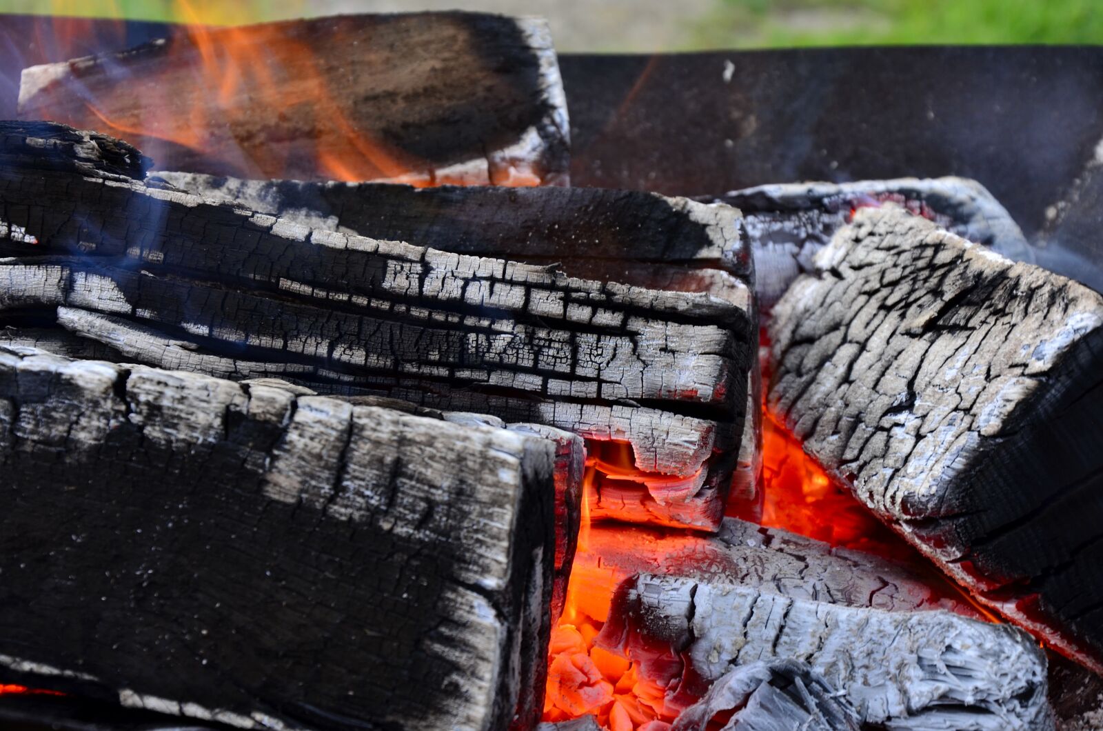 Nikon D7000 sample photo. Heat, flare-up, carbon photography