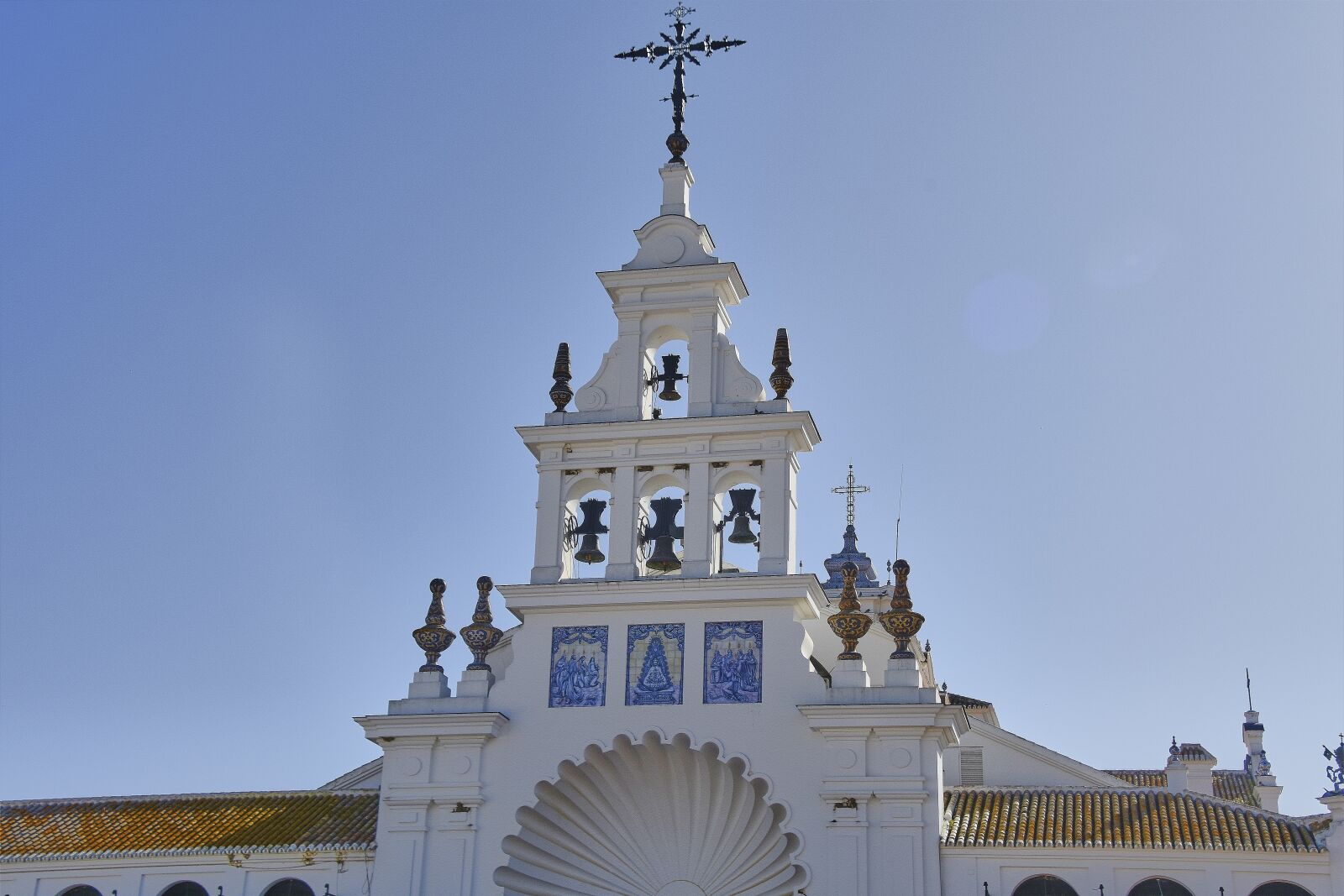 Nikon D7200 sample photo. Rocio, chapel, tower photography