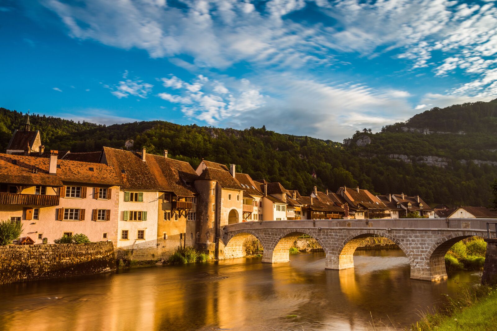 Nikon D800 sample photo. Switzerland, jura, st ursanne photography