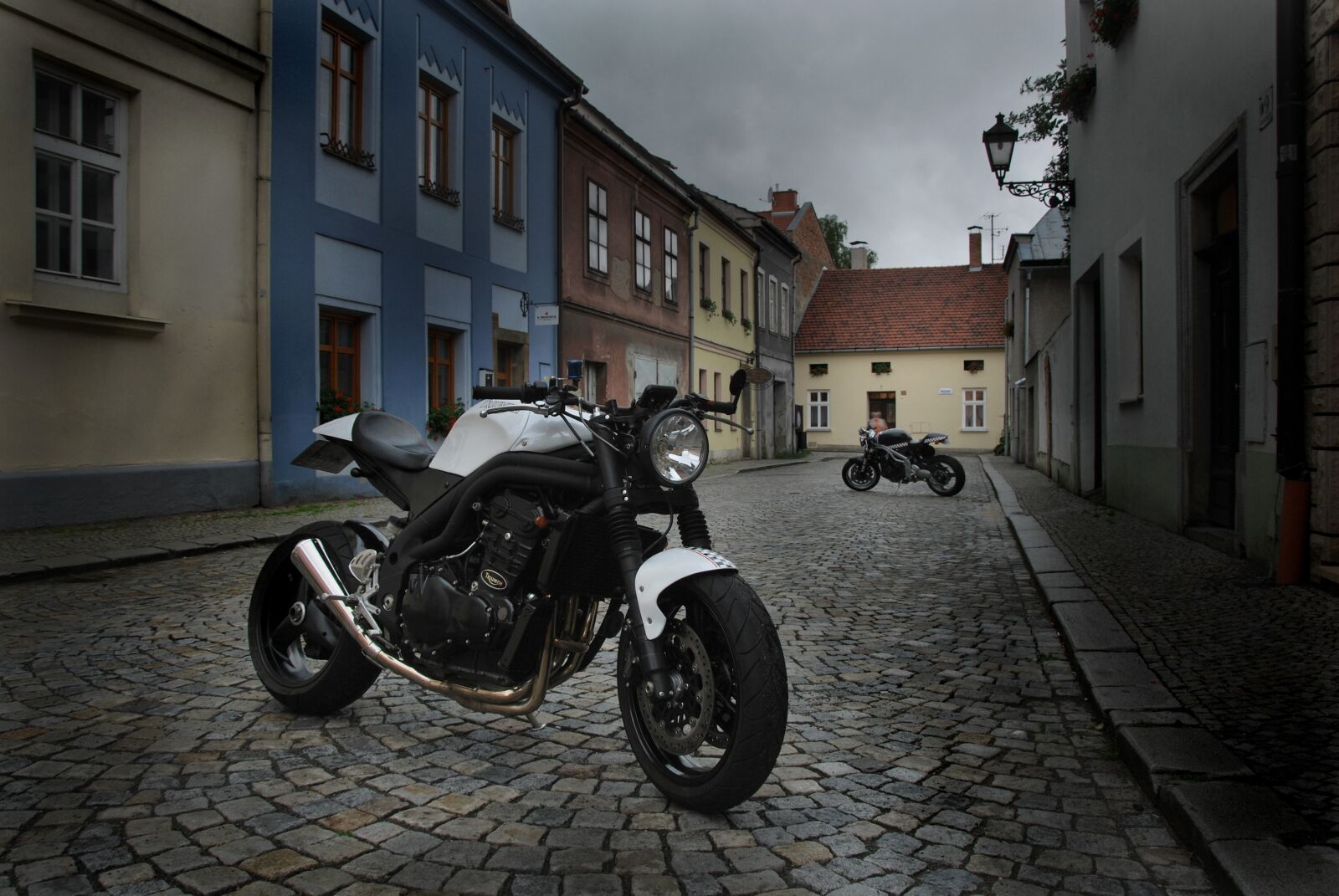 Nikon D60 sample photo. Motor bike, motorcycle, triumph photography