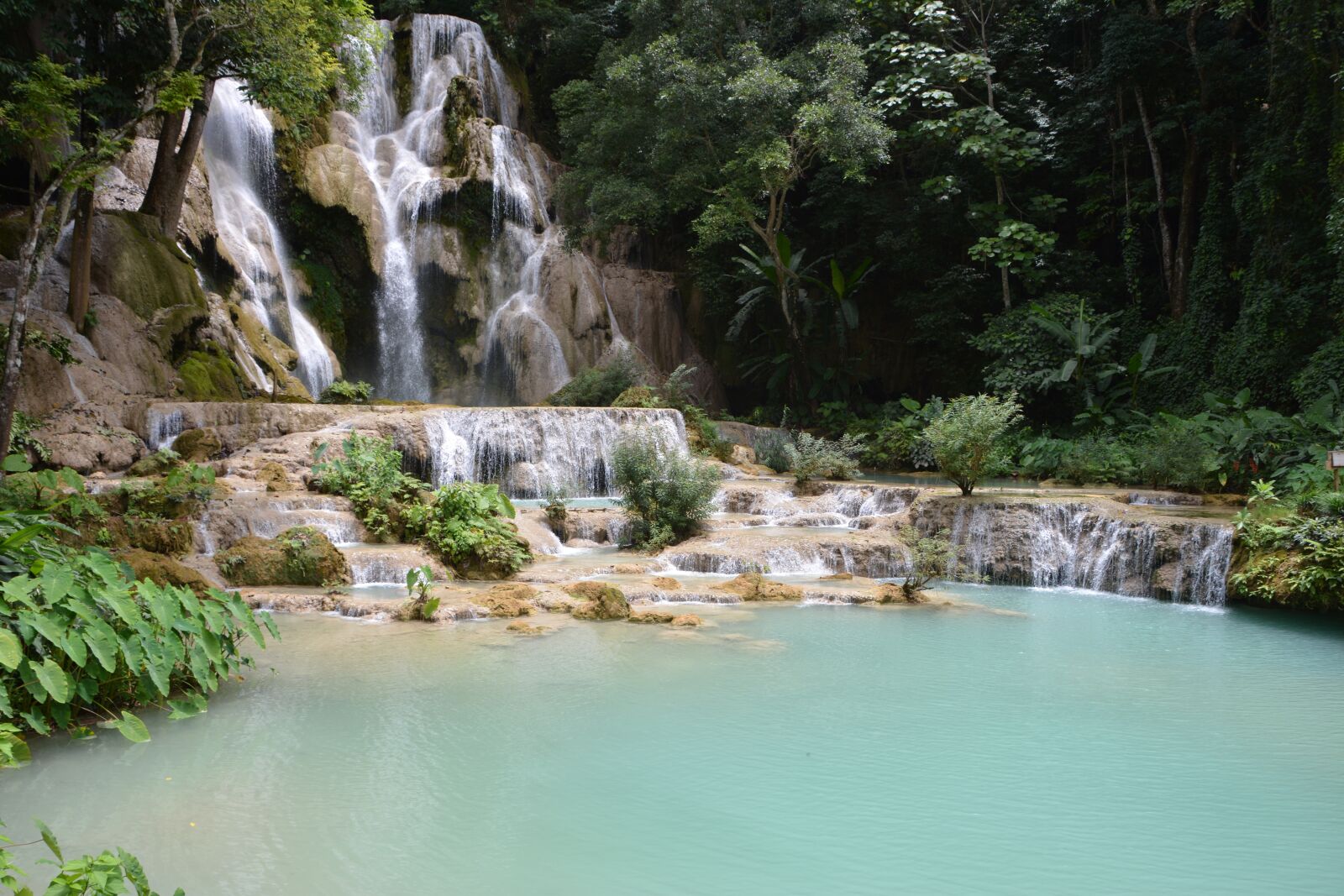 Nikon D7100 sample photo. Laos, kuang sy, cascade photography
