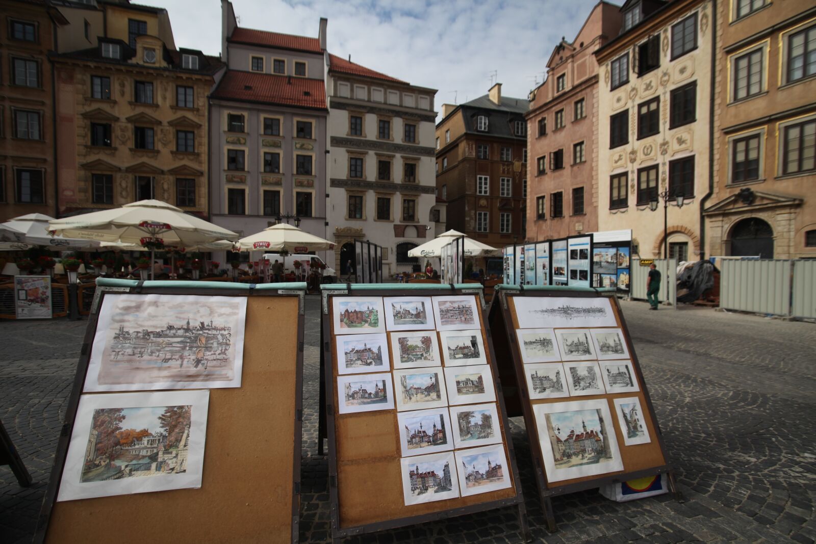 Canon EOS 5D Mark II sample photo. Warsaw, poland, old town photography