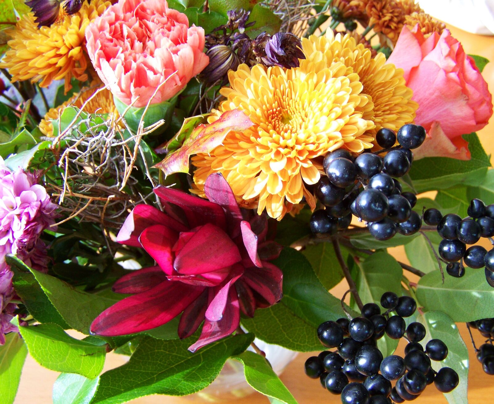 Kodak EASYSHARE ZD710 ZOOM DIGITAL CAMERA sample photo. Bouquet, bunch of flowers photography