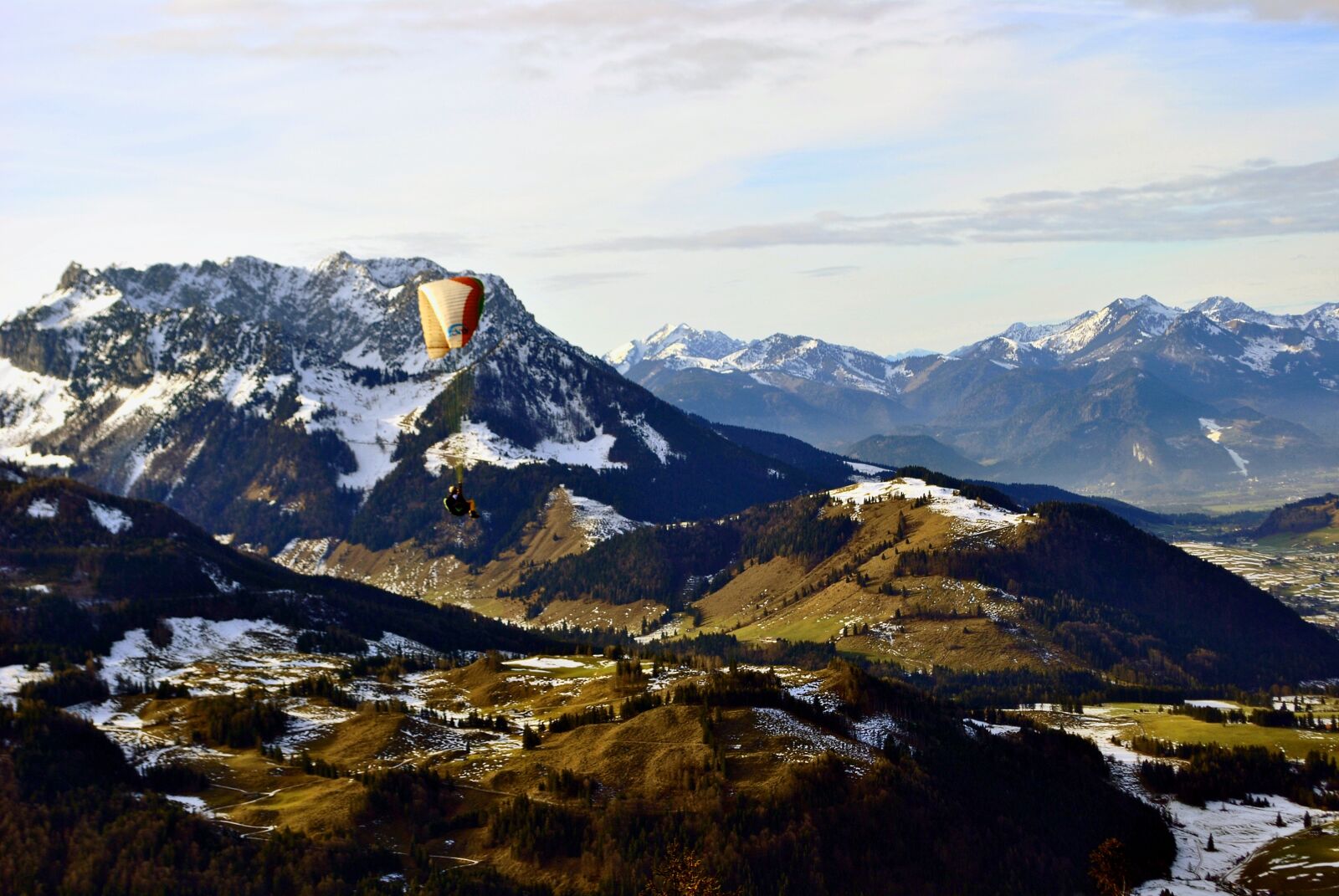 Nikon D3000 sample photo. Mountains, austria, kössen photography