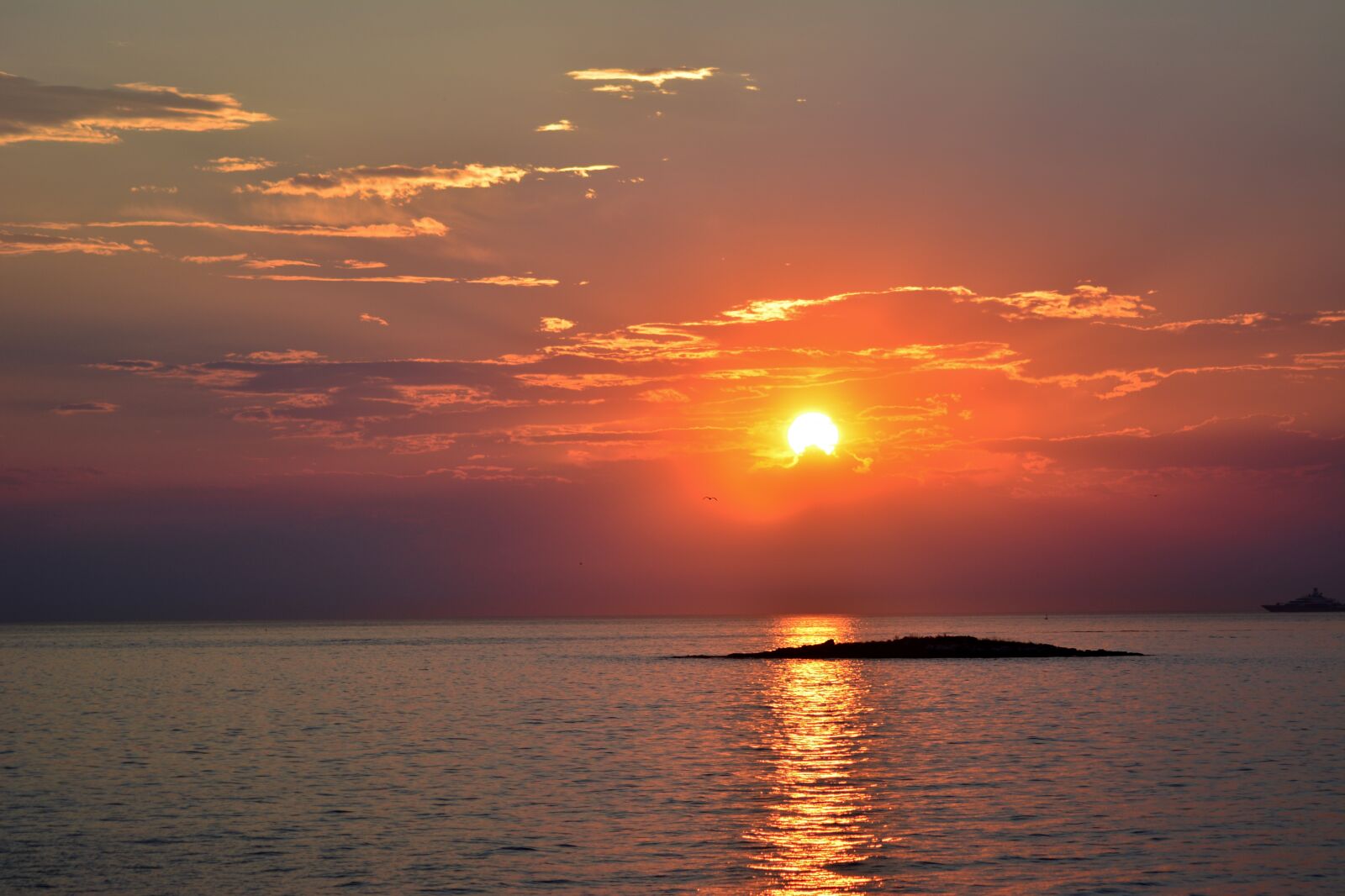 Nikon D5200 sample photo. Sunset, adriatic sea, croatia photography
