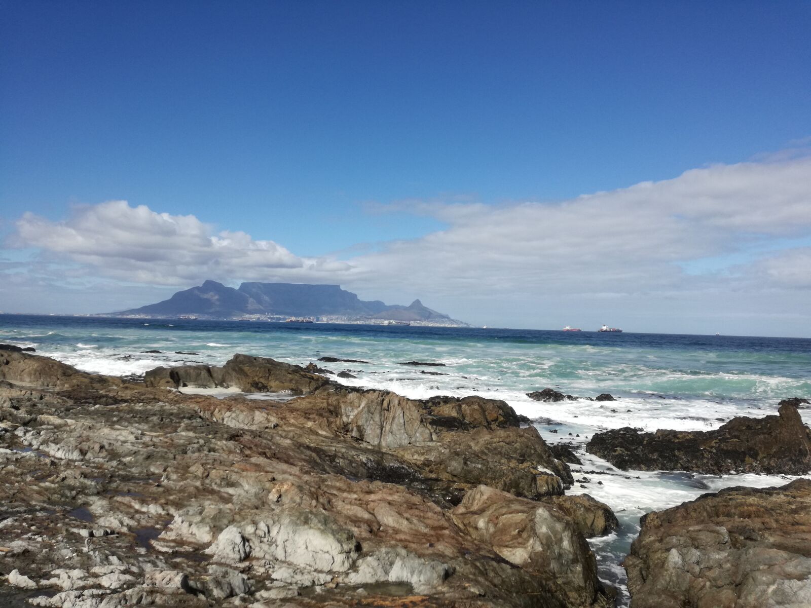 HUAWEI P9 LITE sample photo. South africa, table mountain photography
