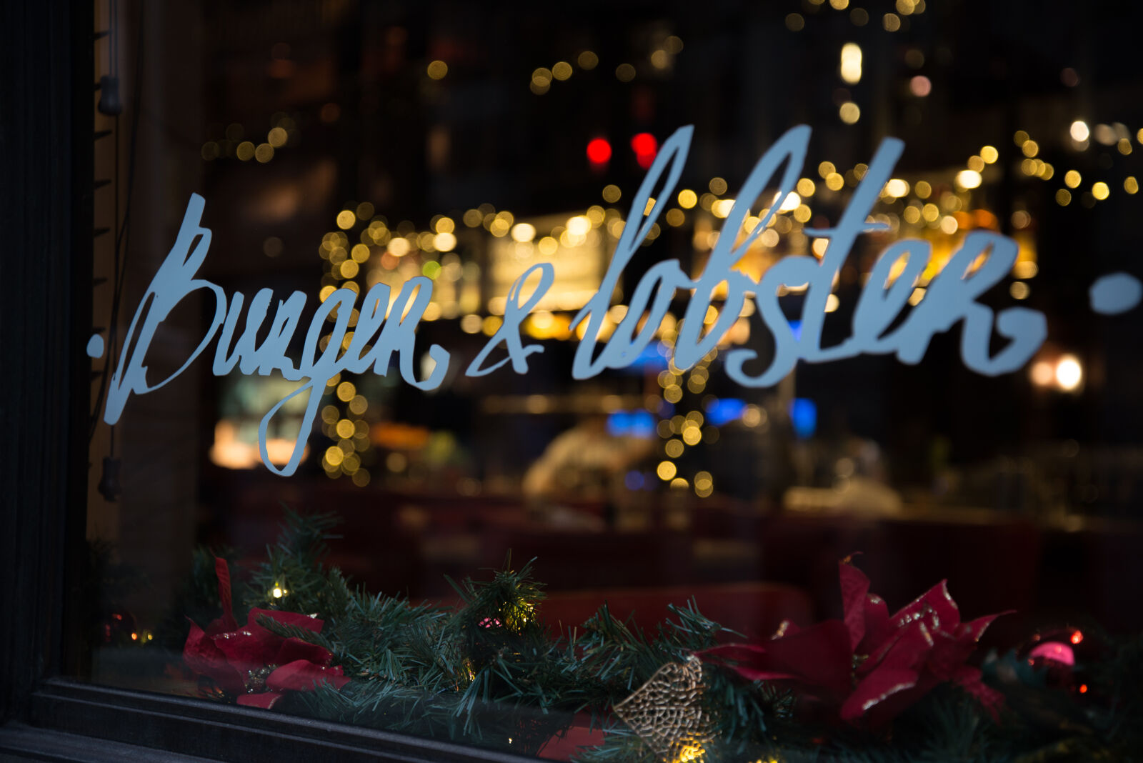 Nikon D600 sample photo. Burger, diner, food, lights photography