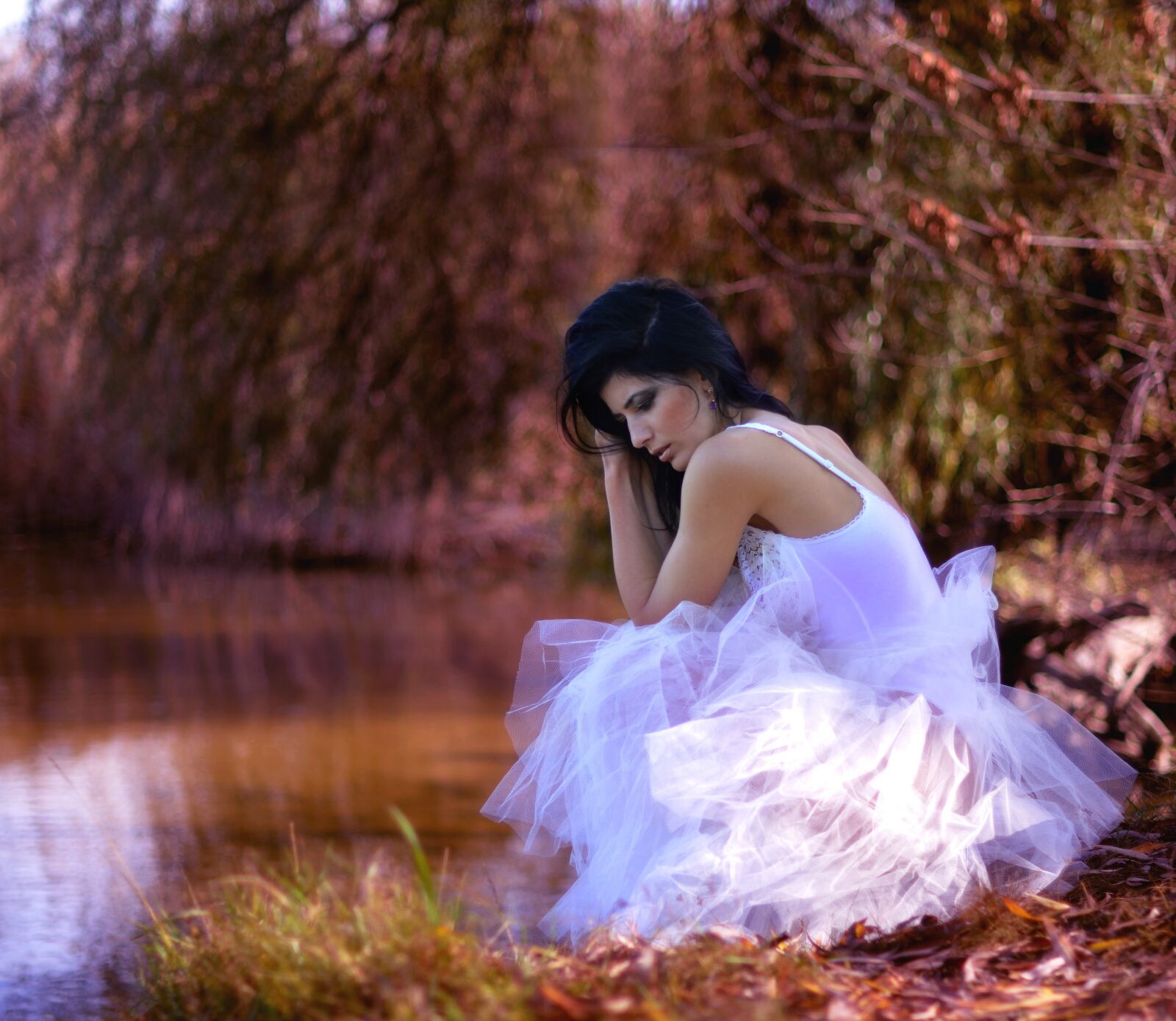 Nikon D7000 sample photo. Face, river, nature photography