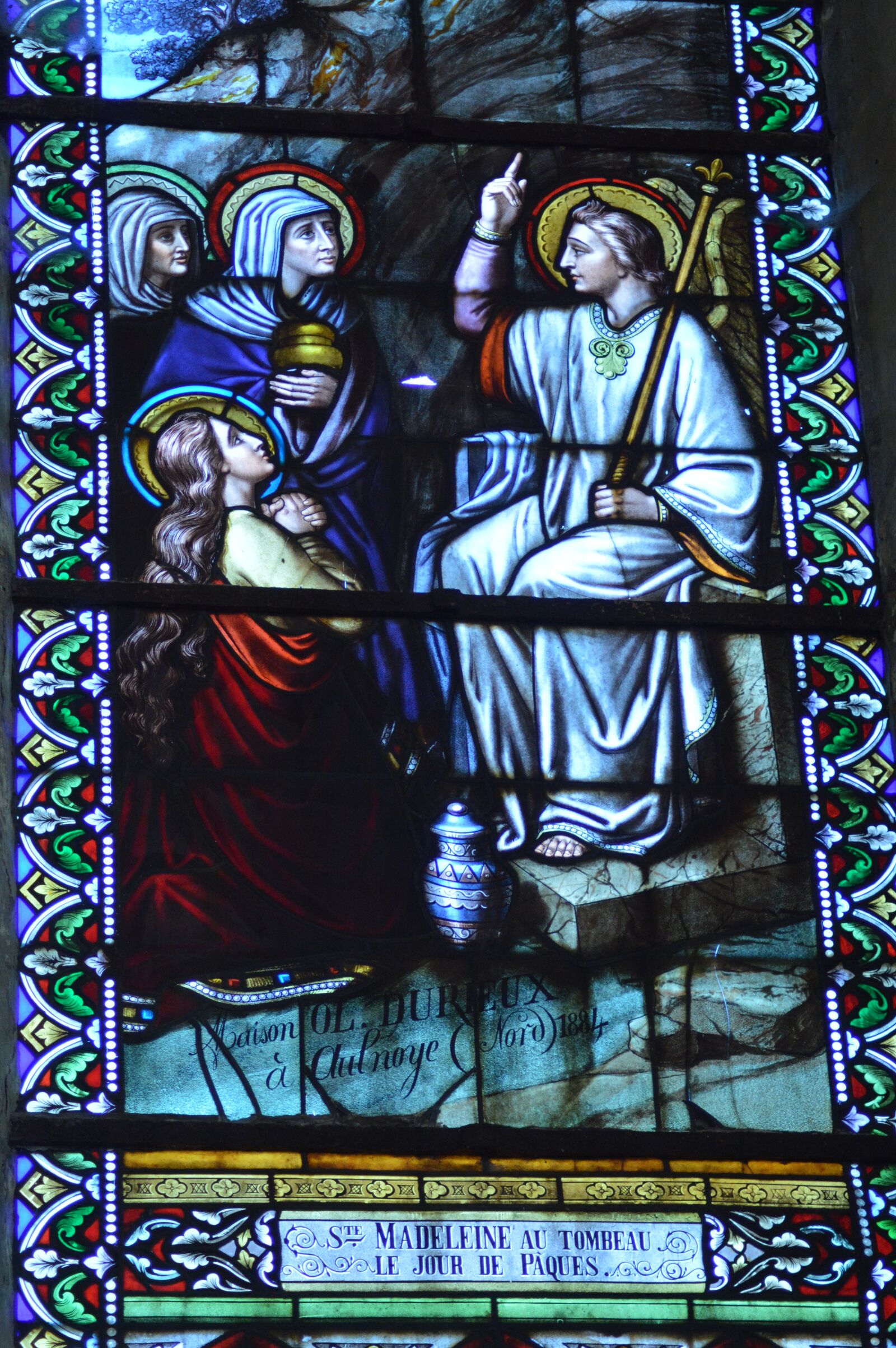 Nikon D3200 sample photo. Stained glass, window, church photography