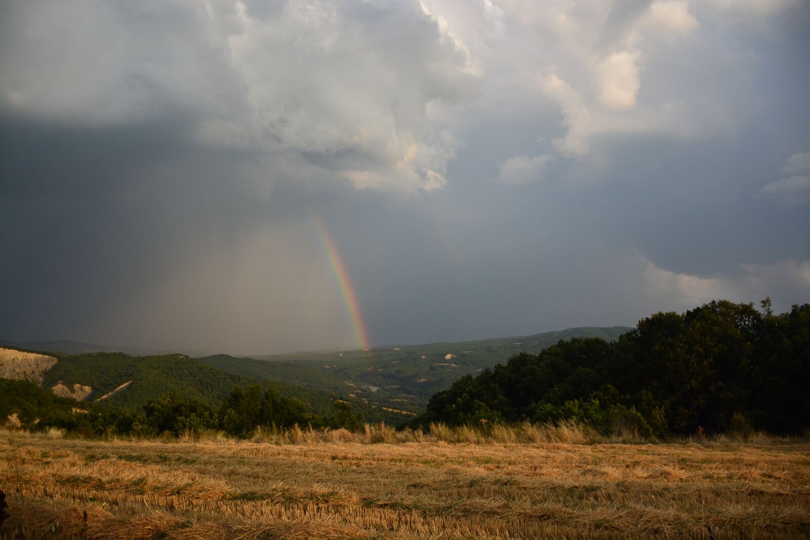 Nikon D5200 sample photo. Rainbow, nature, cloud photography