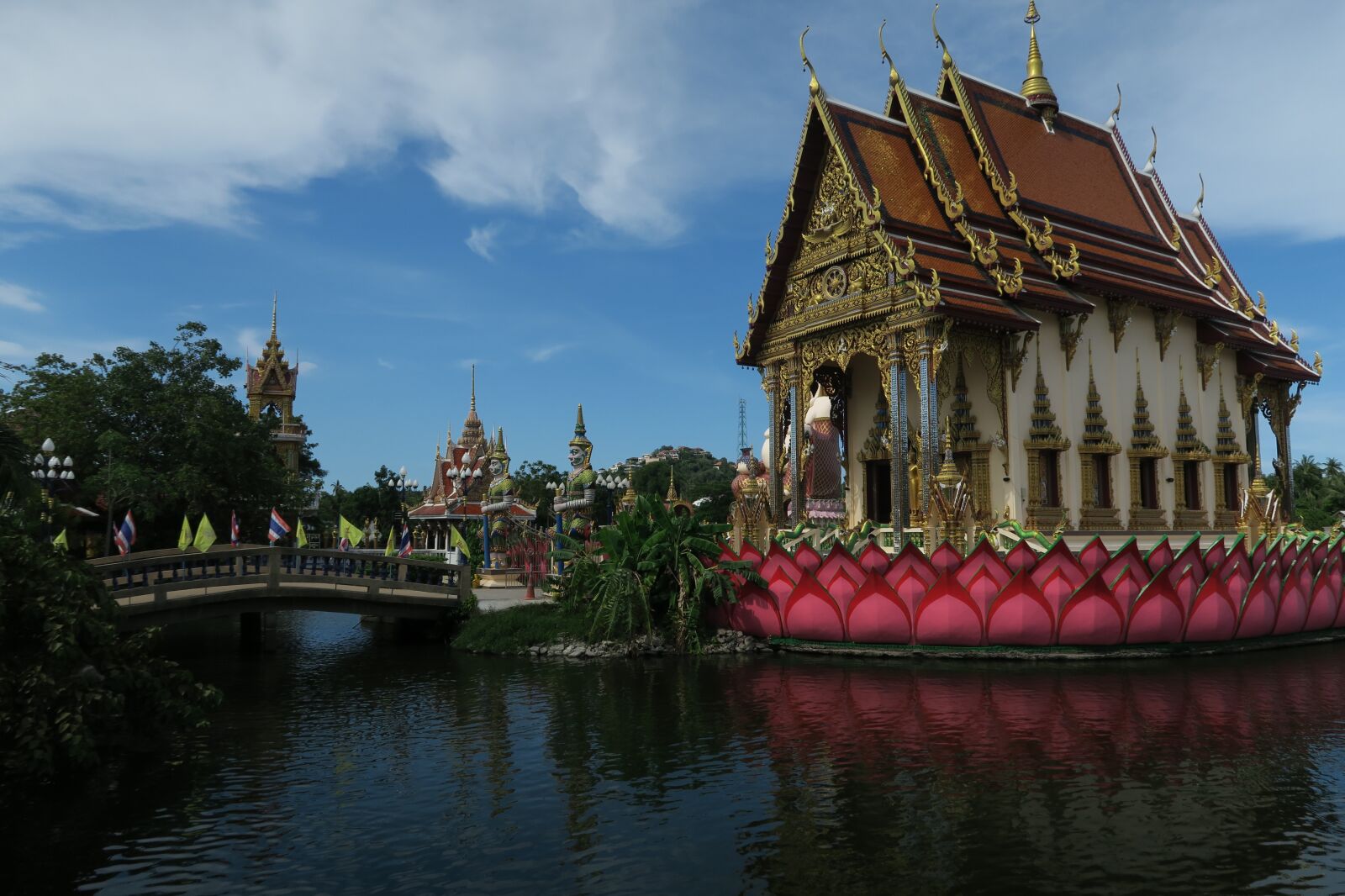 Canon PowerShot G7 X sample photo. Temple, thailand, koh samui photography