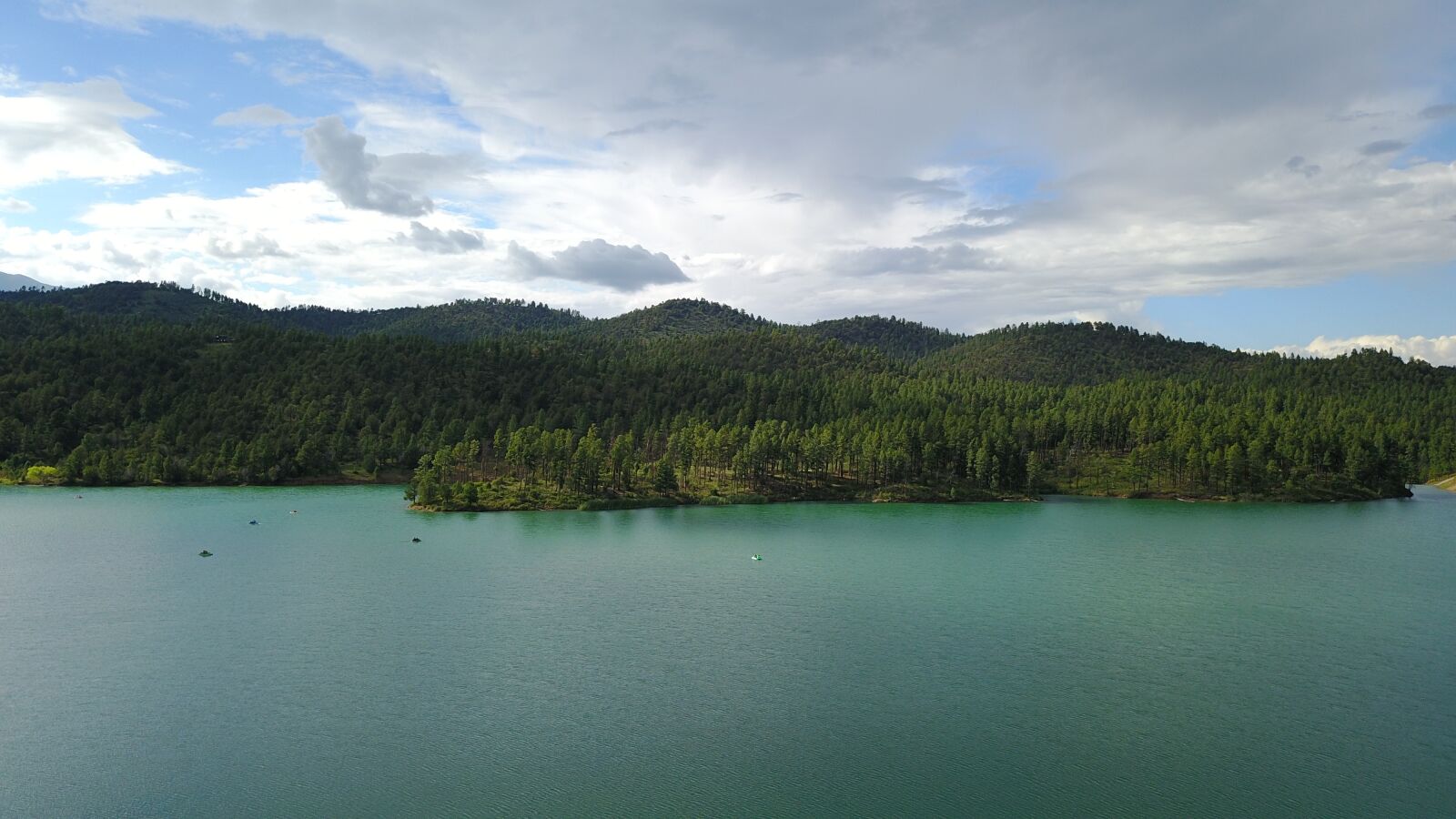 DJI FC220 sample photo. Blue lake, mountain lake photography