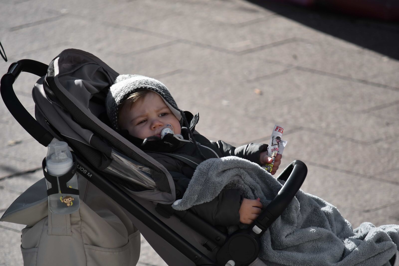 Nikon D5500 sample photo. Baby, cart, equipment, portrait photography