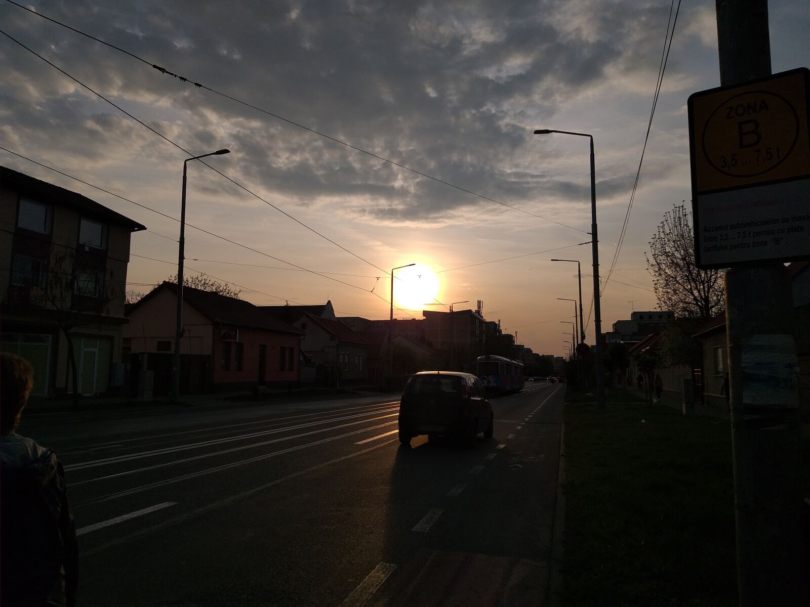 Samsung SM-A605FN sample photo. Sunset, city, romania photography