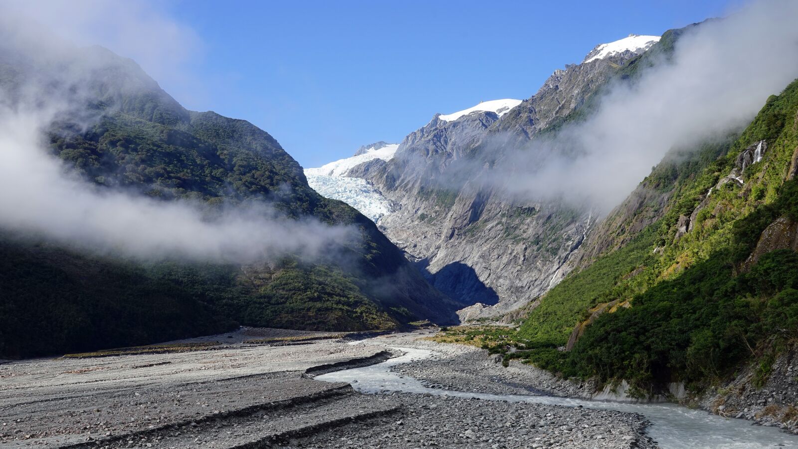 Sony a7 + Sony FE 24-240mm F3.5-6.3 OSS sample photo. Franzjosef glacier, new zealand photography