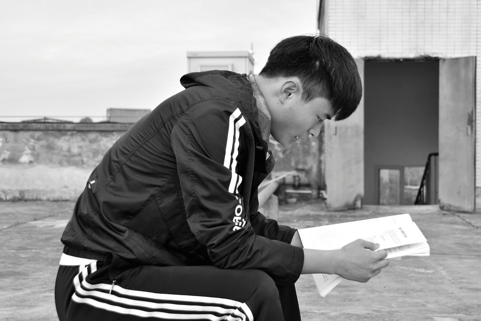 Nikon D5500 sample photo. The reader, university student photography