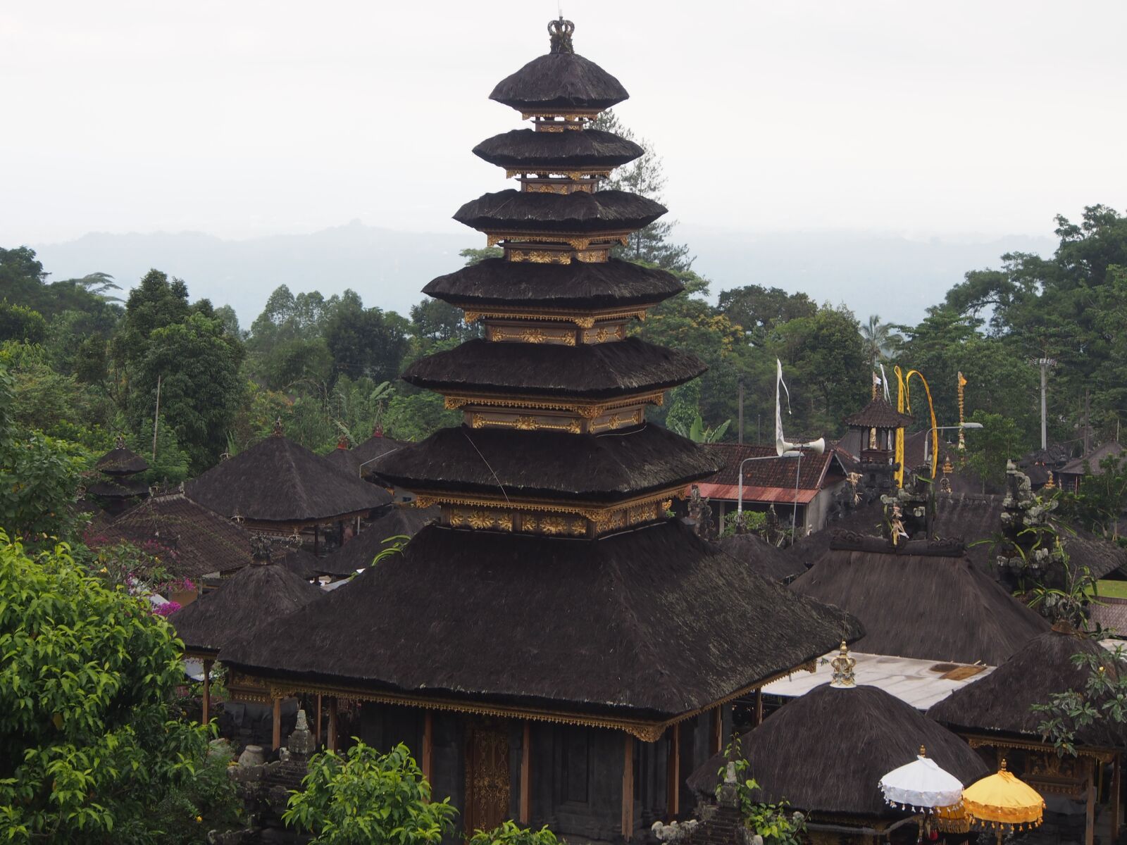 Olympus OM-D E-M5 sample photo. Travel, bali, temple photography