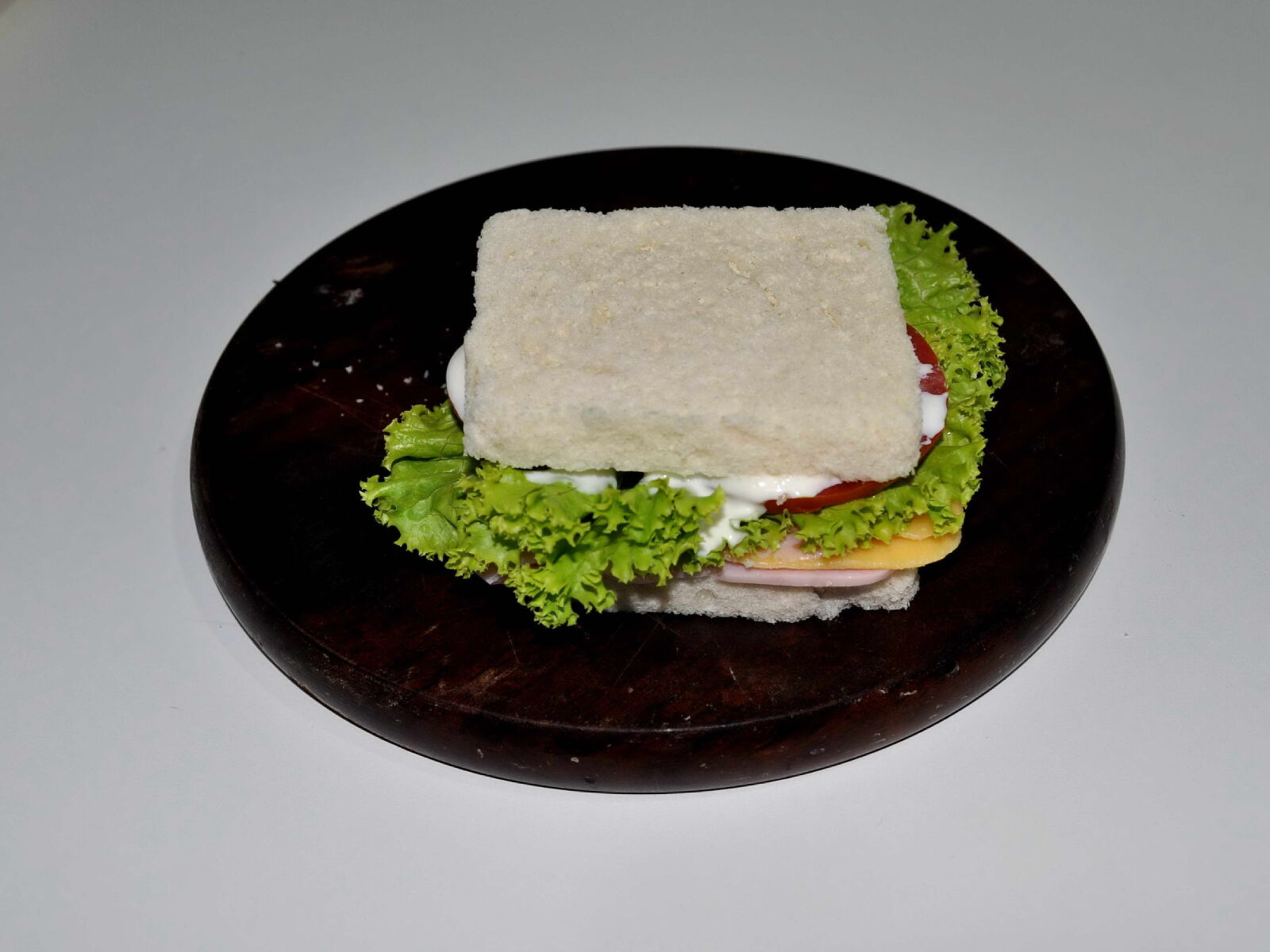 Nikon D5000 sample photo. Tasty, sandwich, plate photography