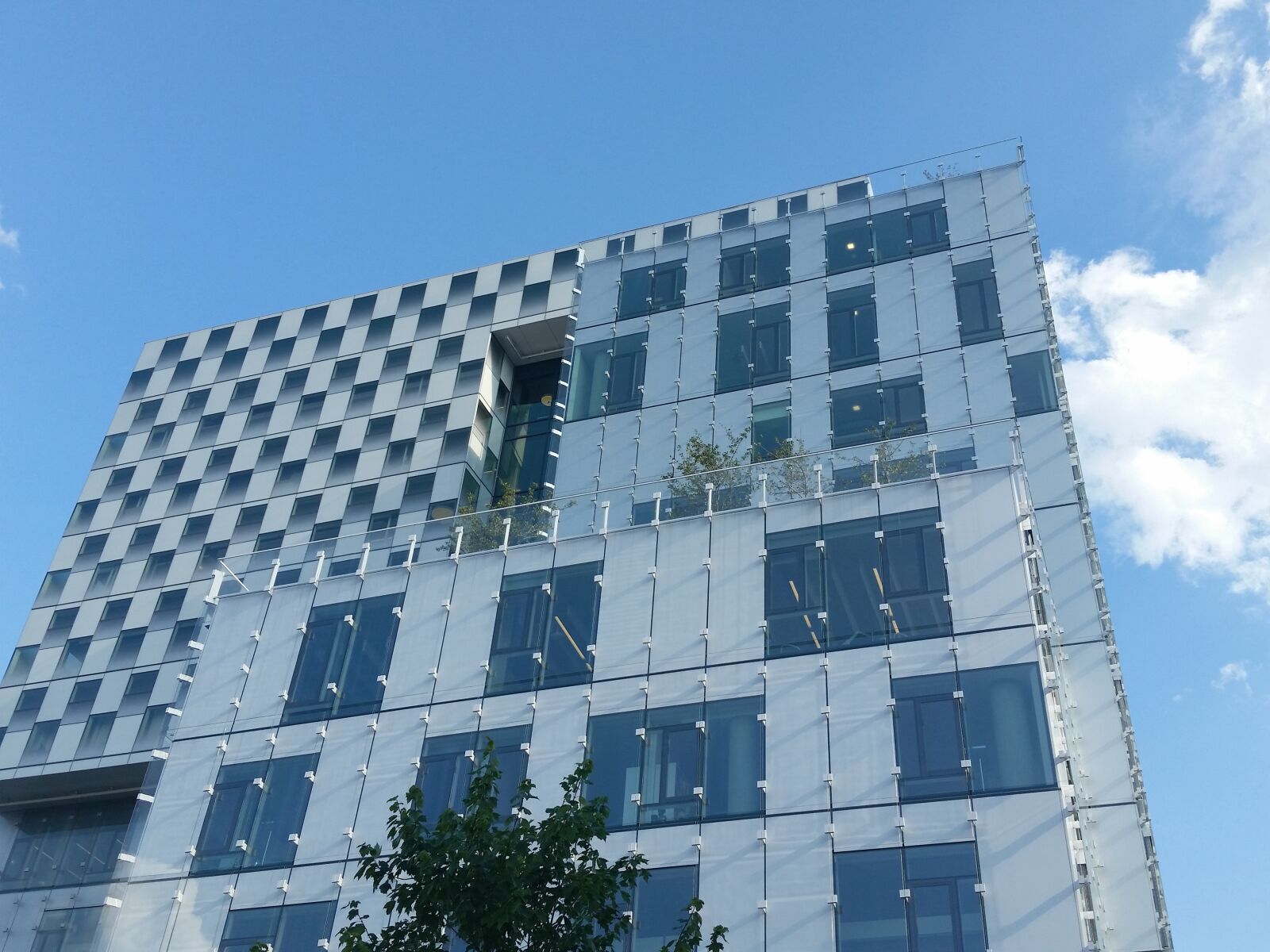 Samsung Galaxy S5 sample photo. Building, law school, glass photography