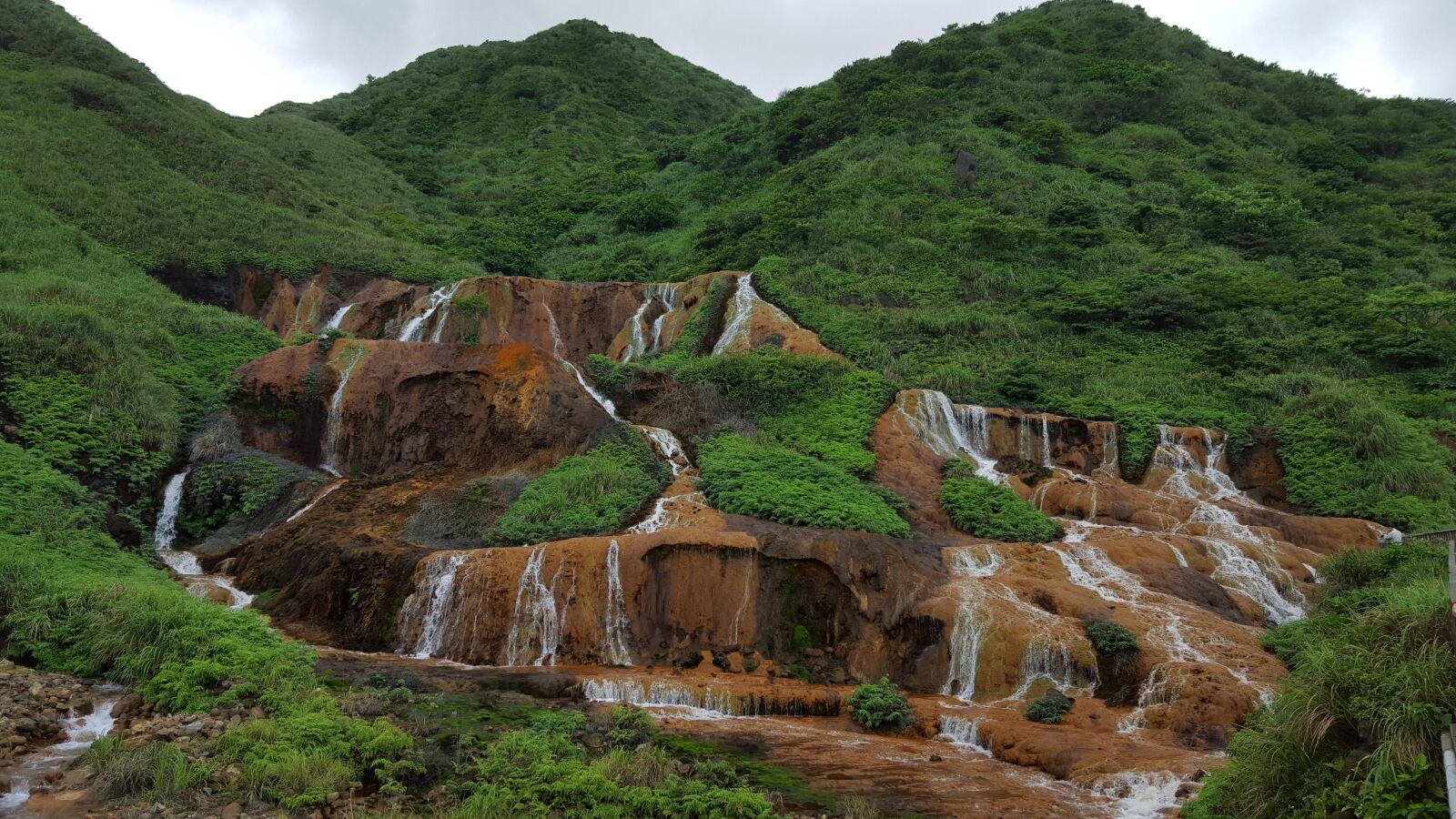 Samsung Galaxy S6 sample photo. Jinguashih, landscape, gold falls photography