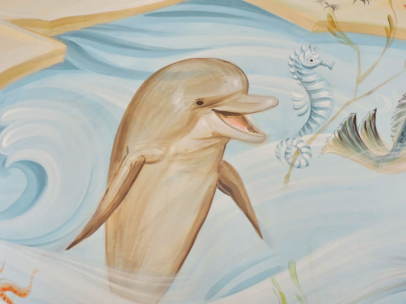 Nikon Coolpix P520 sample photo. Creativity, dolphin, fine arts photography