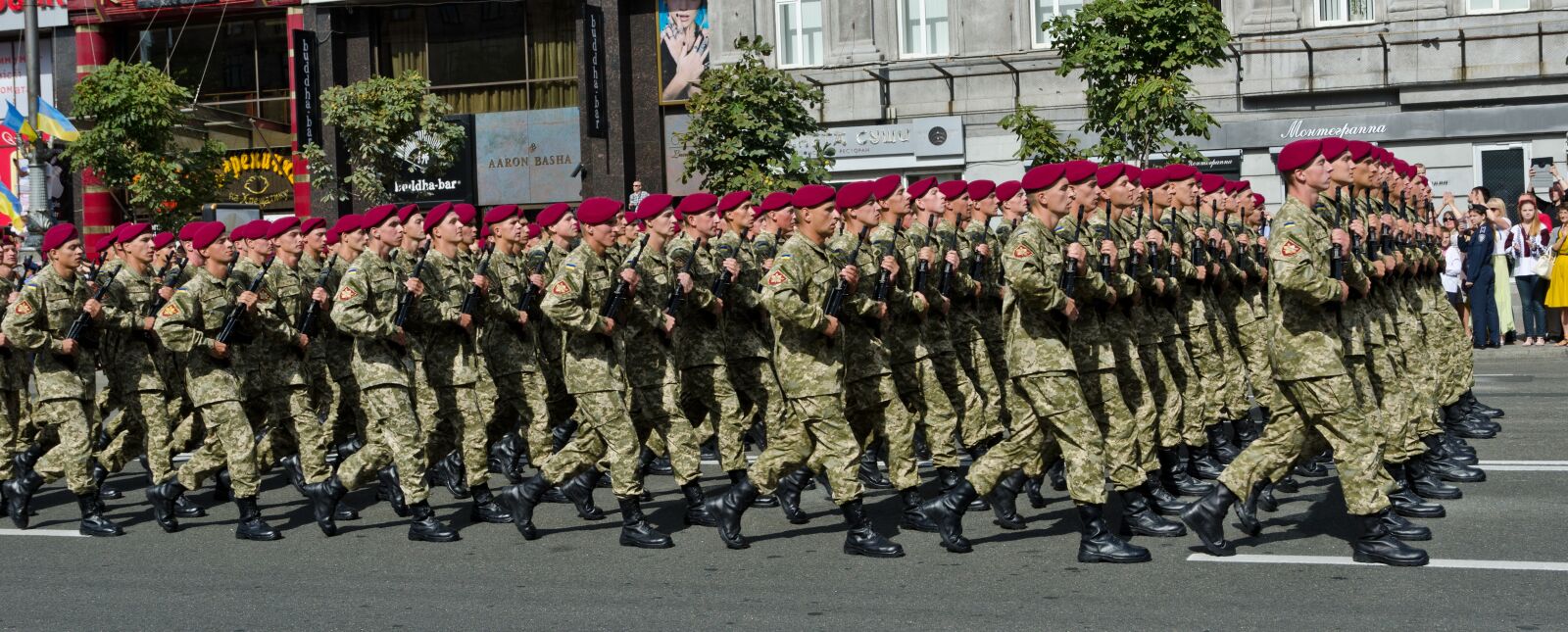 Nikon D7000 sample photo. Parade, military, ukrainian photography