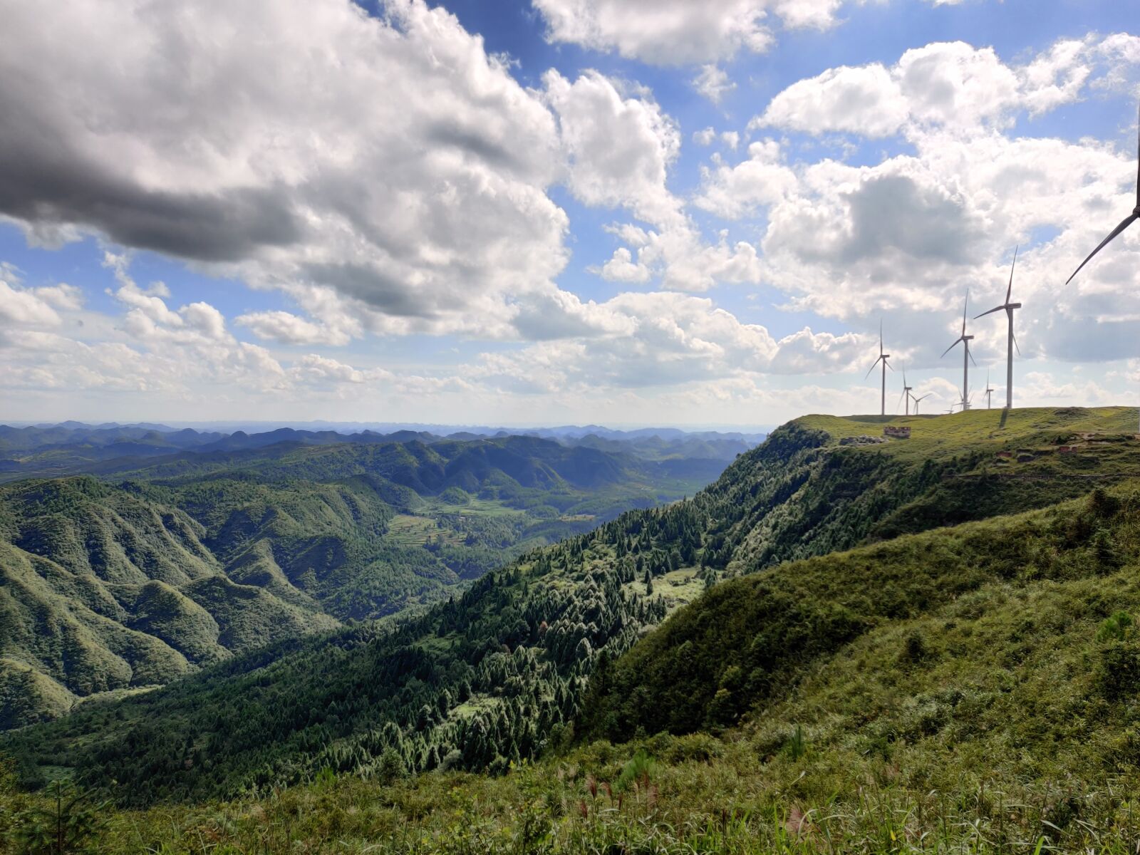 OnePlus GM1900 sample photo. Genting bivouac, wind power photography