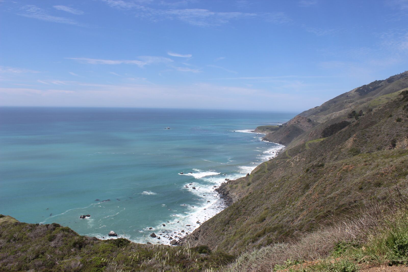 Canon EOS 600D (Rebel EOS T3i / EOS Kiss X5) sample photo. California, coast line, ocean photography