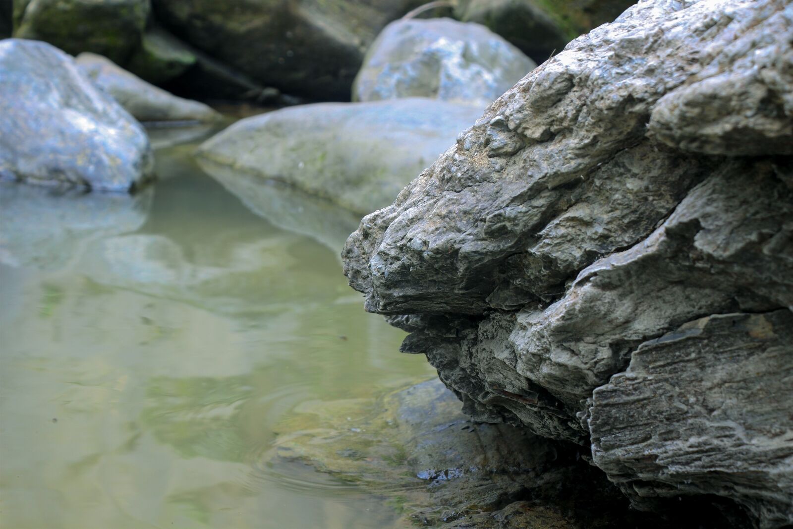 Canon EF-S 18-135mm F3.5-5.6 IS USM sample photo. Water, nature, rock photography