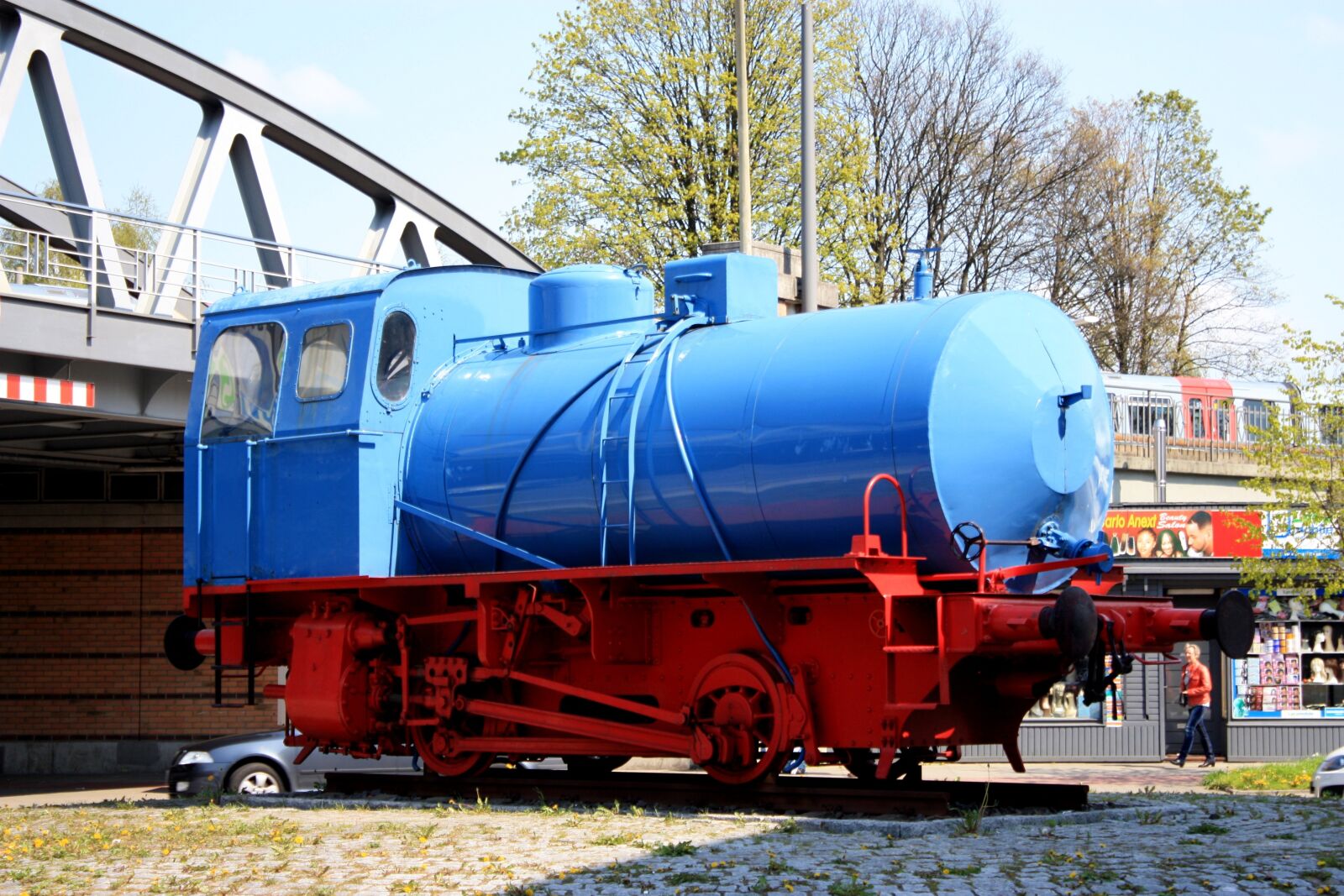 Canon EOS 450D (EOS Rebel XSi / EOS Kiss X2) sample photo. Locomotive, exhibition, places of photography