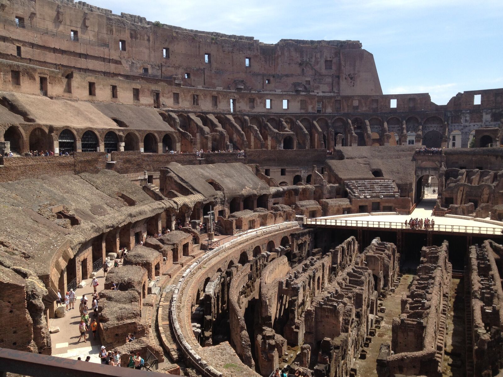 iPhone 4S back camera 4.28mm f/2.4 sample photo. Rome, italy, colosseum photography