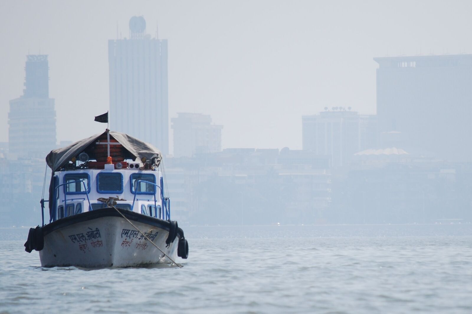 Nikon D40X sample photo. Boat, mumbai, bay photography