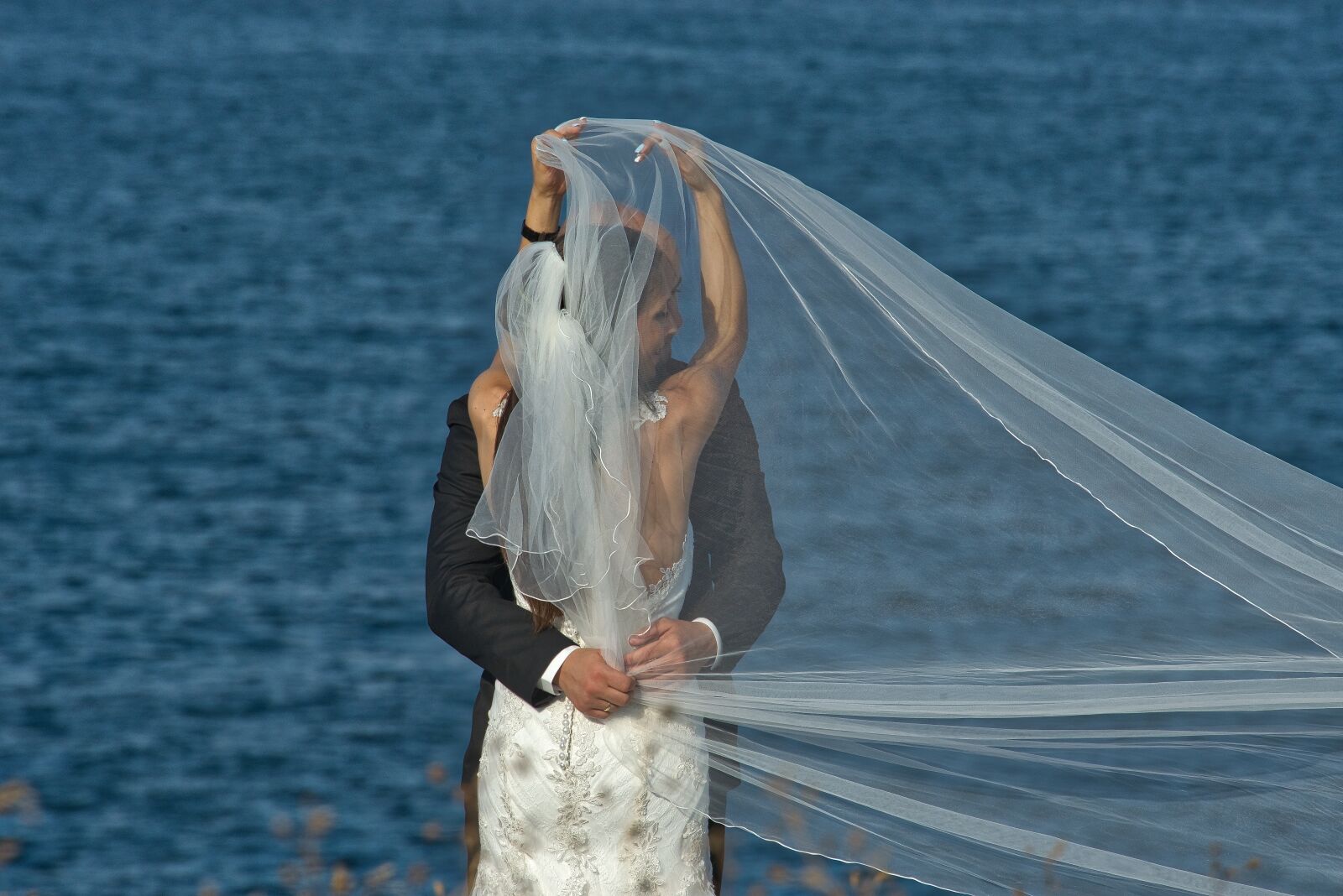 Nikon D800 sample photo. Wedding, bride, groom photography