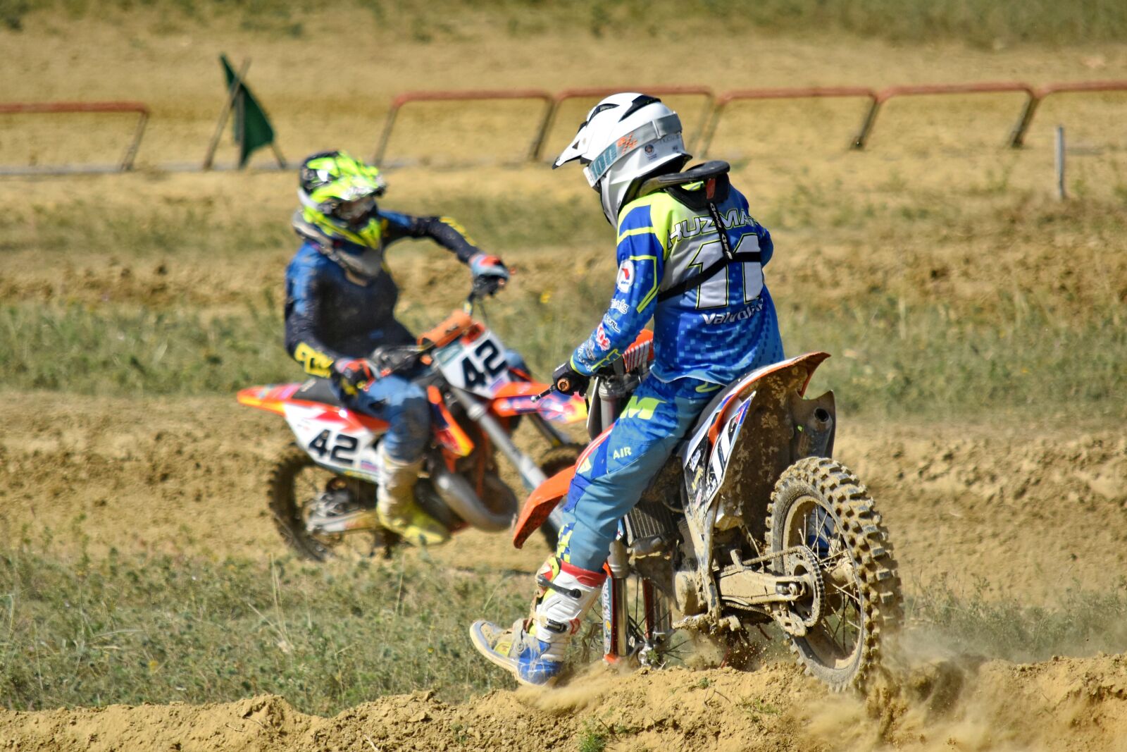 Nikon D5500 sample photo. Championship, competition, dust, motocross photography