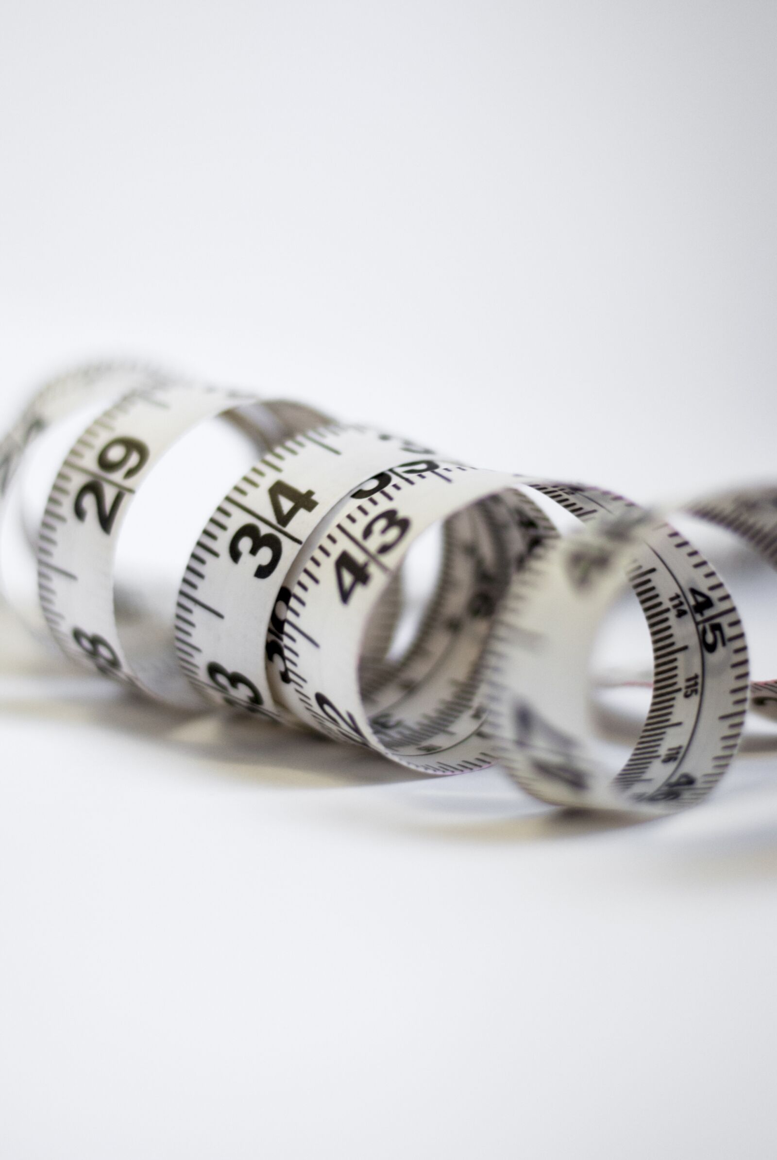 Nikon D3000 sample photo. Tape measure, sewing, seamstress photography