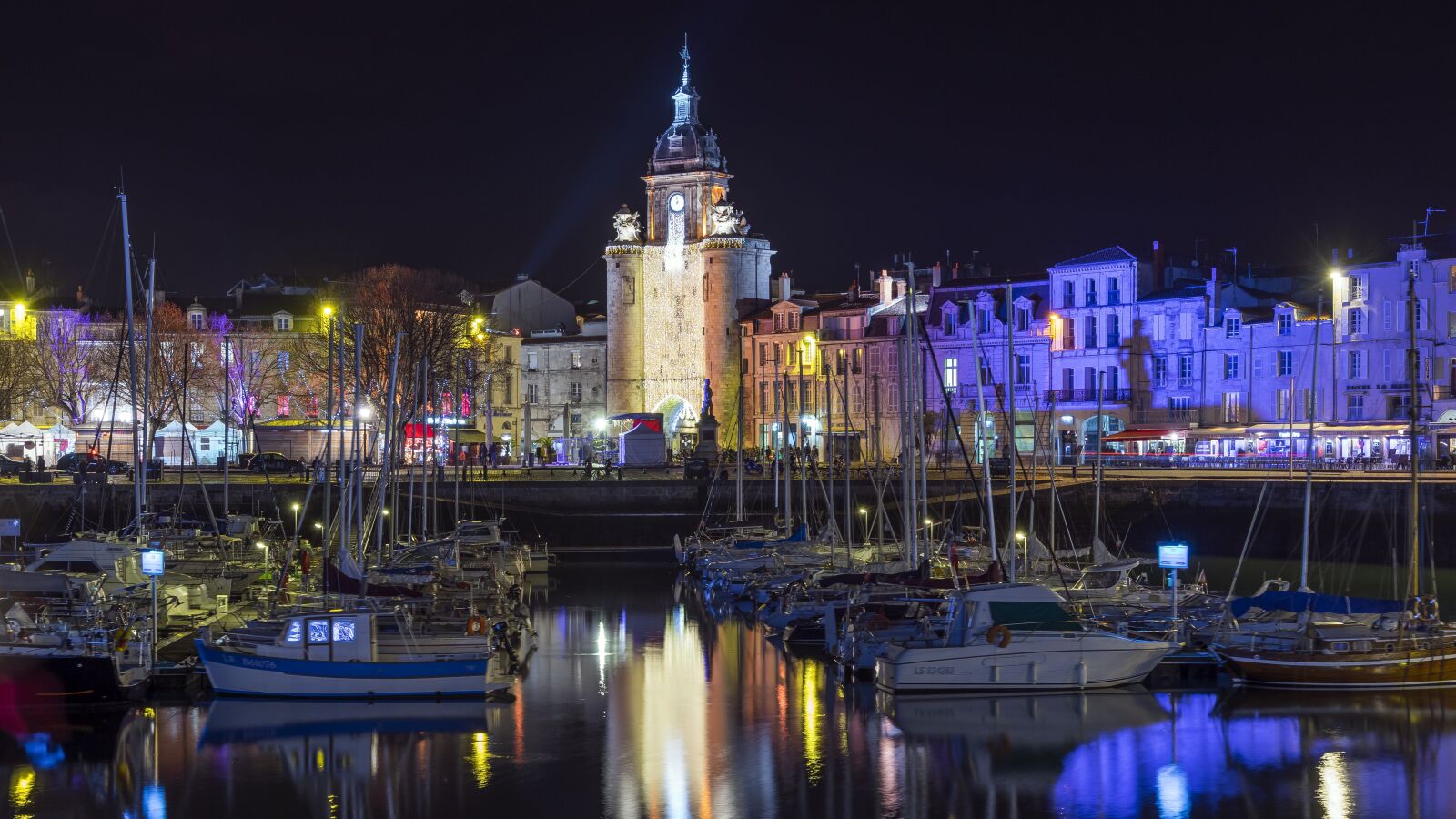 Sony a7 II sample photo. The rochelle, night, france photography
