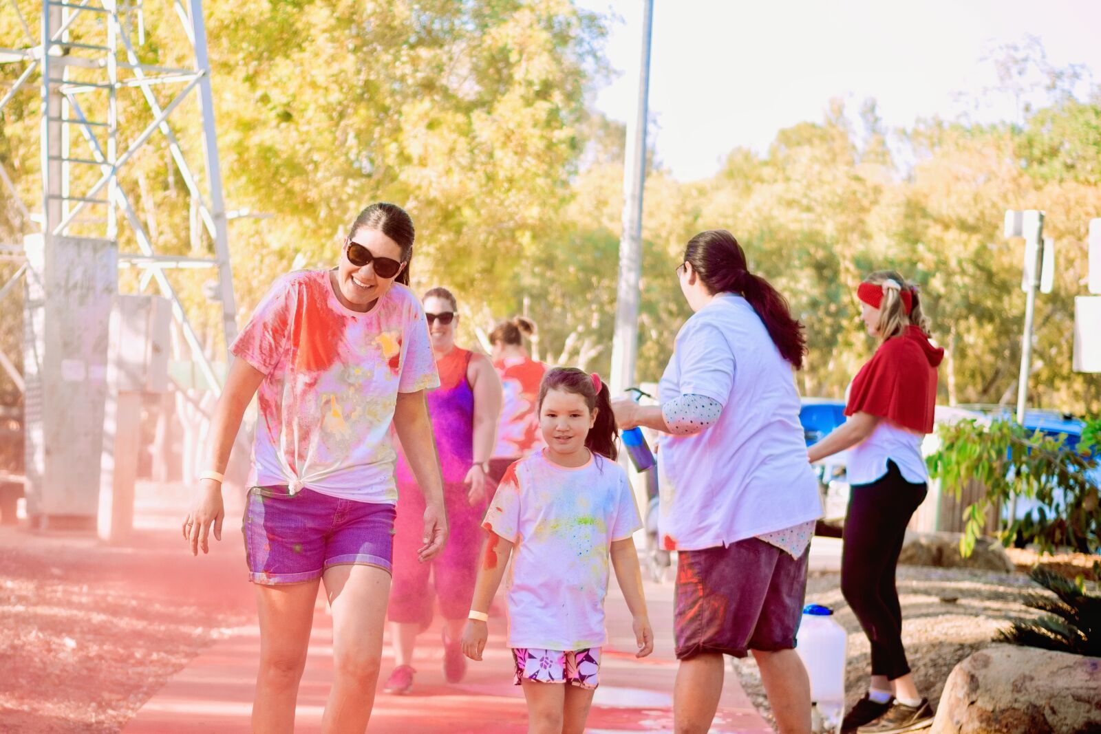 Nikon D7100 sample photo. The color run, colorful photography