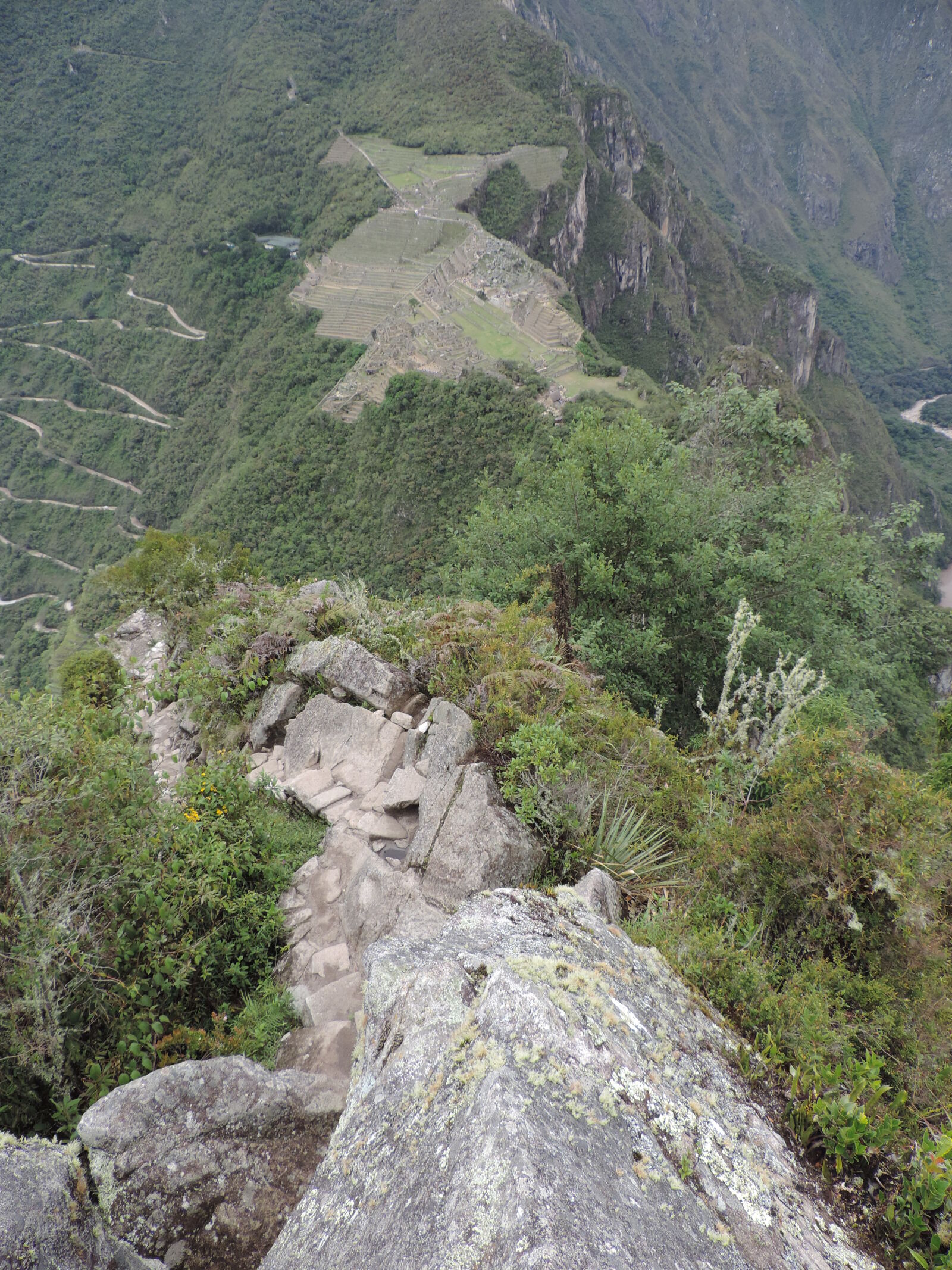 Nikon Coolpix P520 sample photo. Huaynapicchu, mountain, mountains, rainy photography