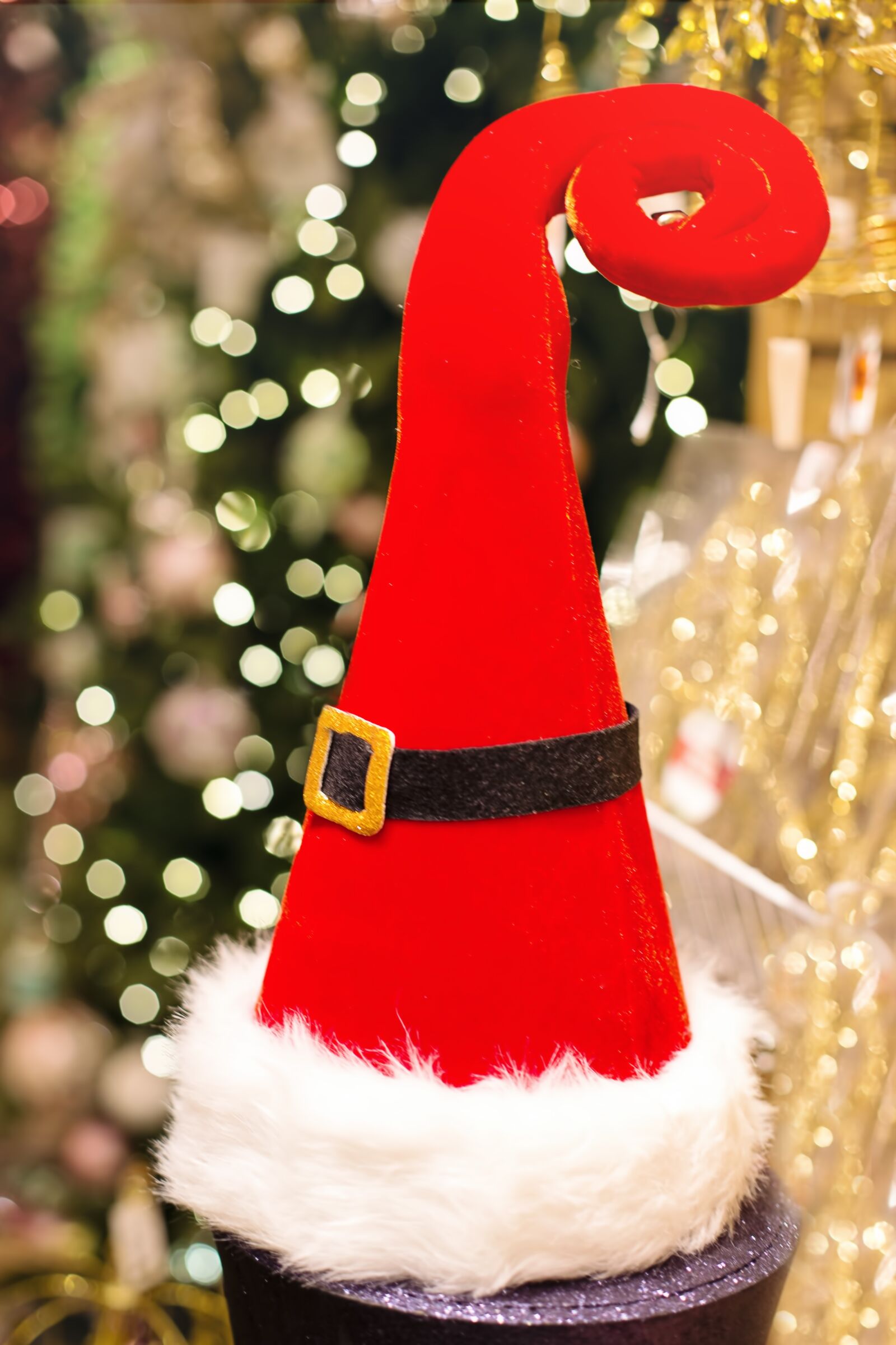 Canon EF 50mm F1.4 USM sample photo. Santa hat, christmas, santa photography