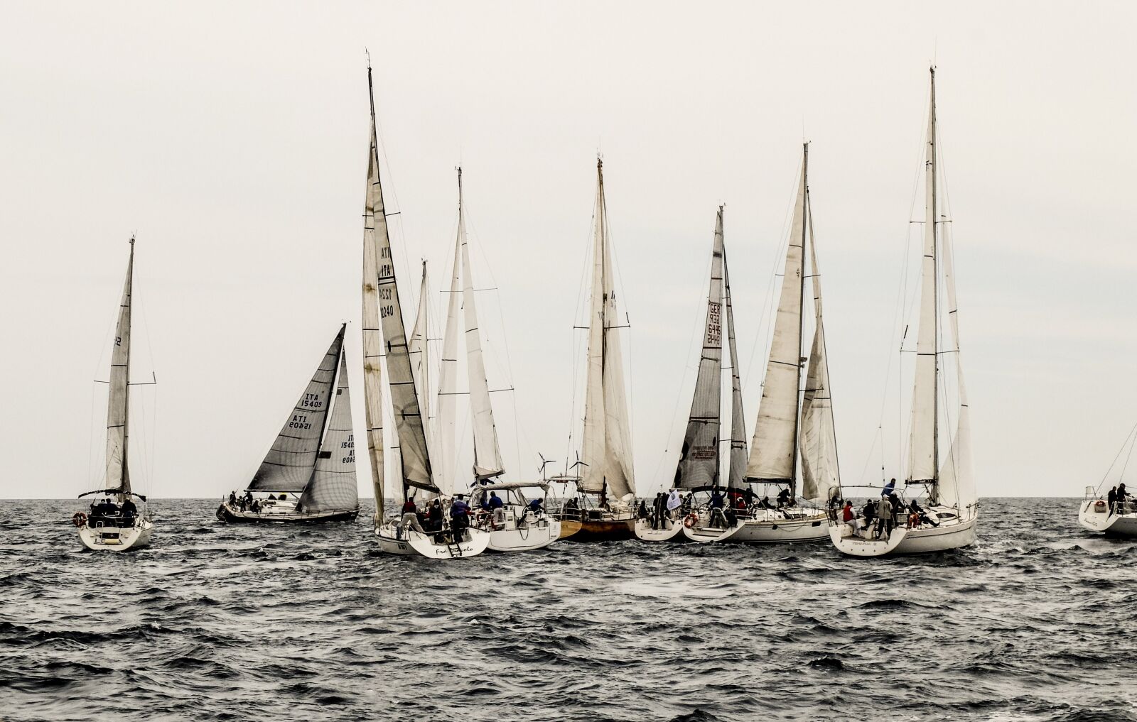 Fujifilm X20 sample photo. Sea, vela, boats photography