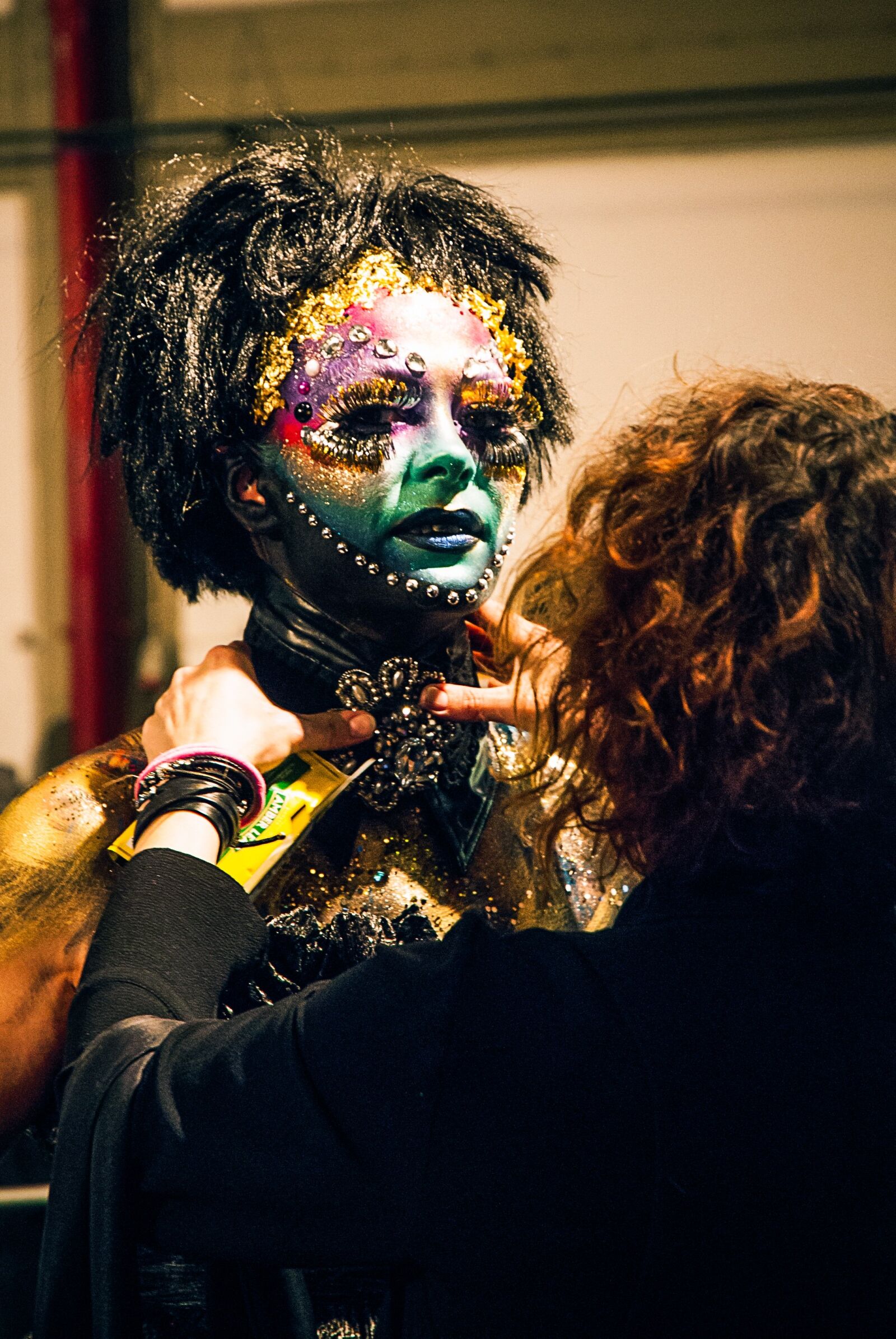 Nikon D200 sample photo. Expocosmética, young, presentation photography