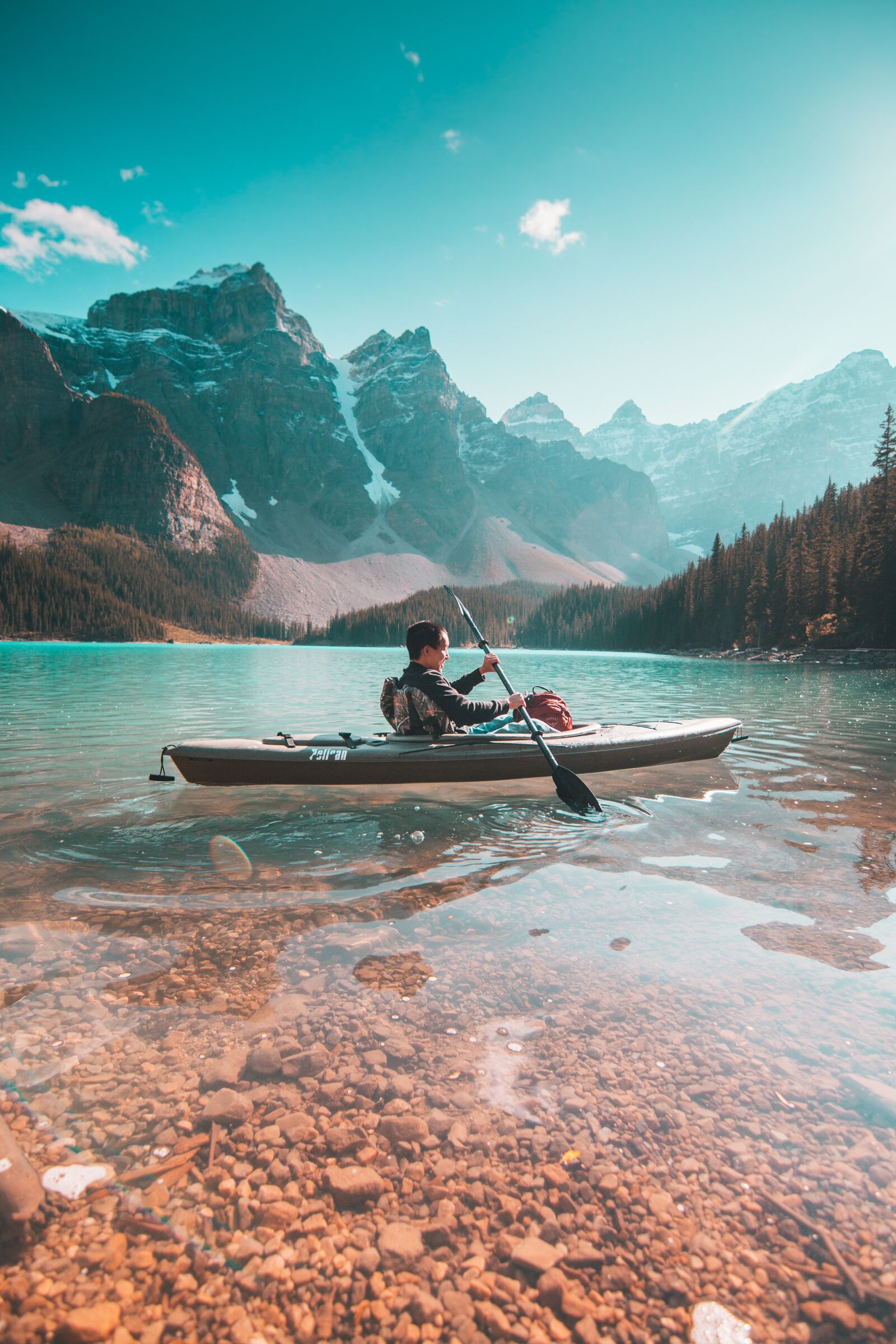 Canon EOS 70D sample photo. Man, canoe, kayak photography