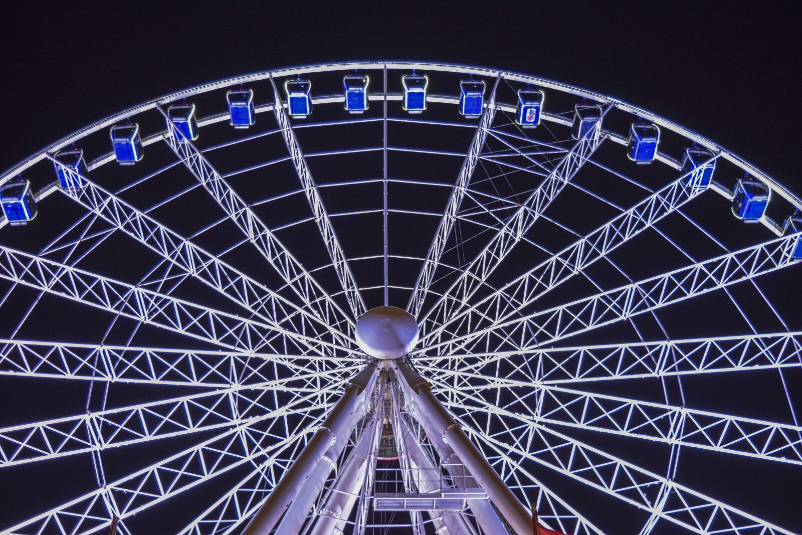 Nikon D3300 sample photo. Carousel, christmas market, fun photography