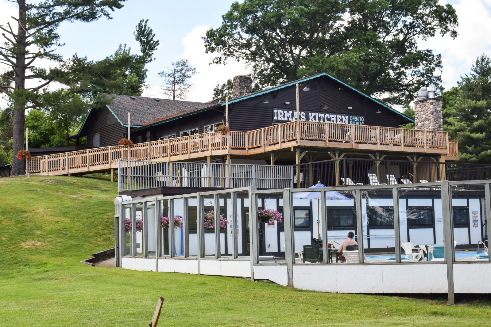 Nikon D3300 sample photo. Restaurant, pool, outdoors photography