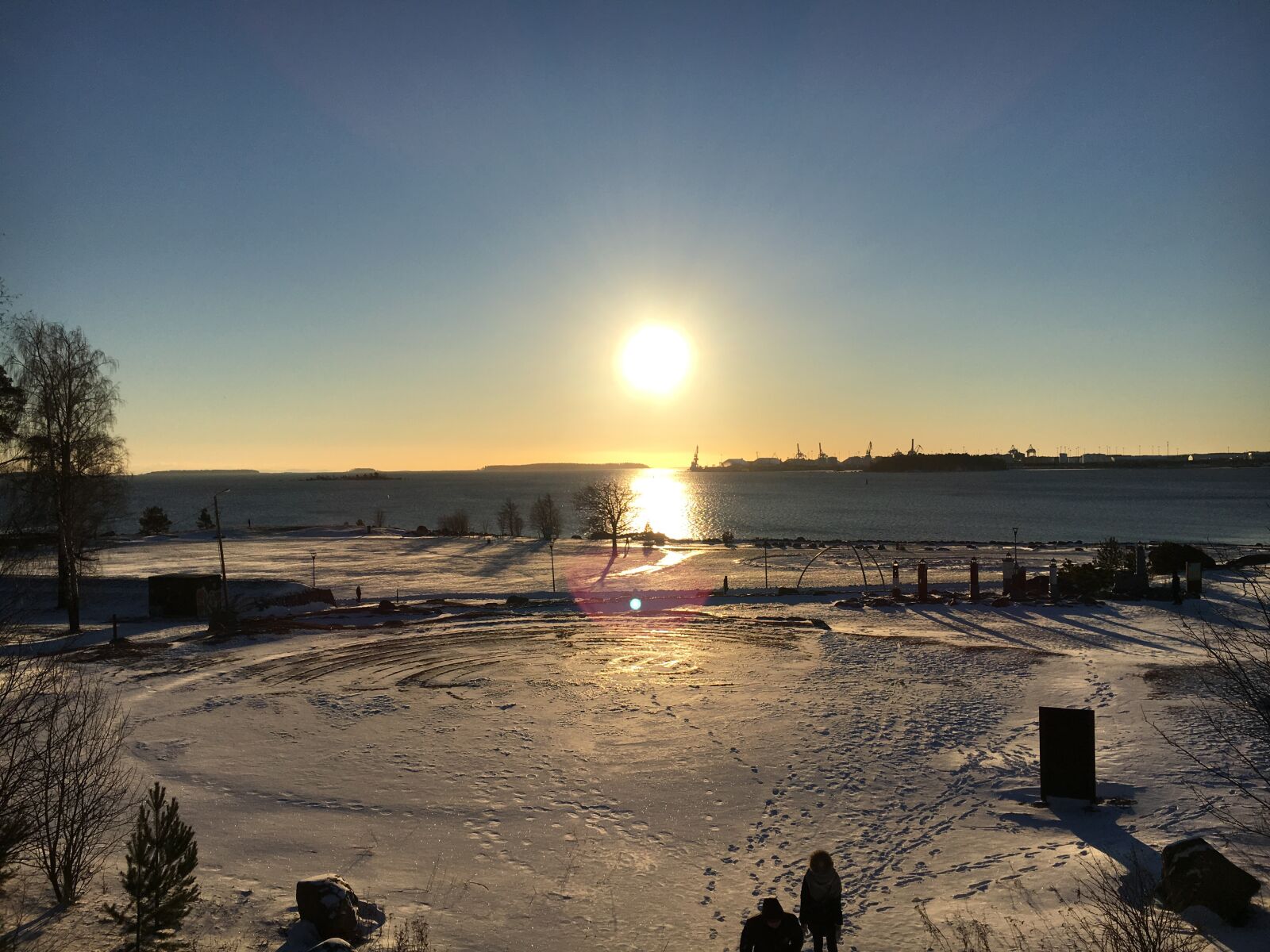 Apple iPhone 6s sample photo. Nature, bay, winter photography